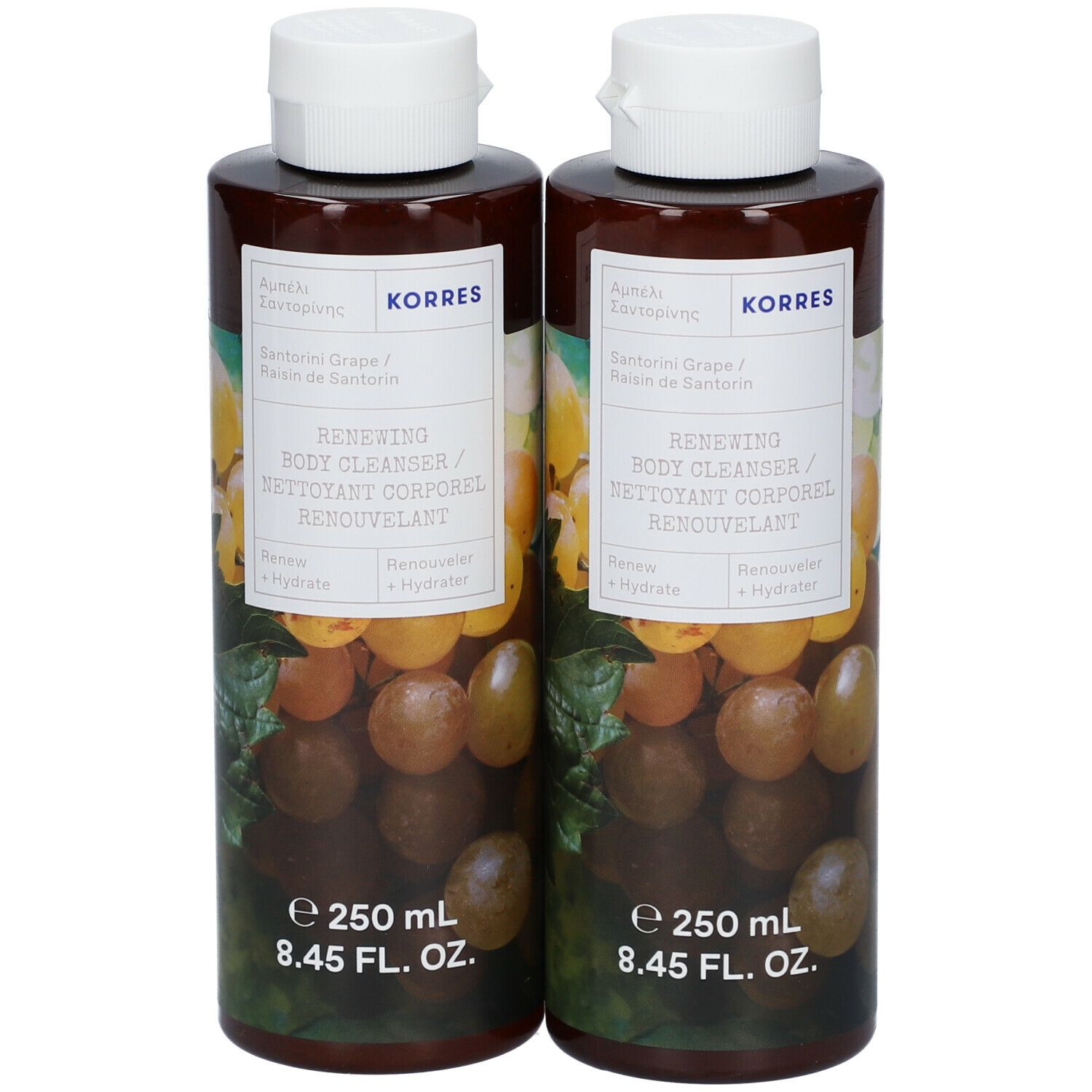 KORRES® Renewing Body Cleanser Santorini Grape