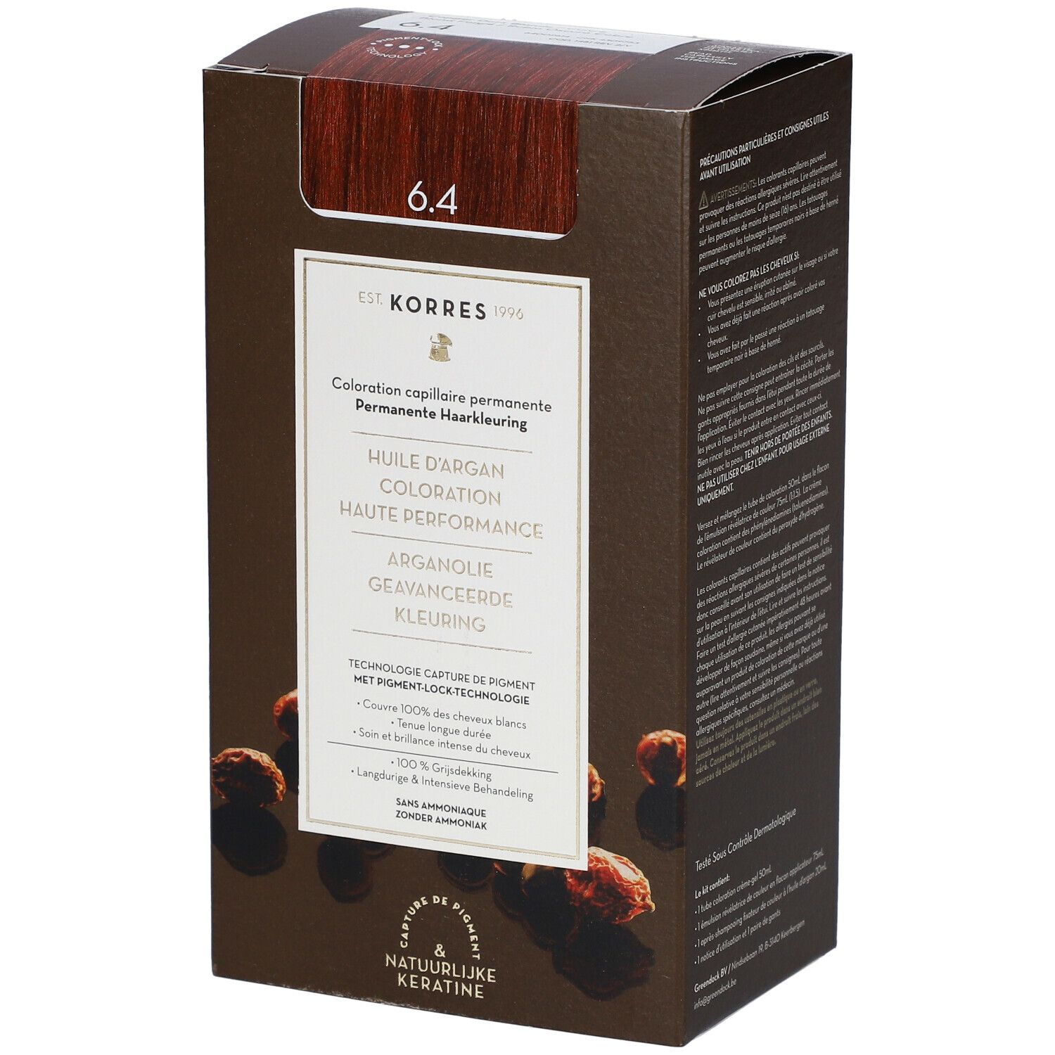 KORRES Coloration 6.4 dunkel Blond