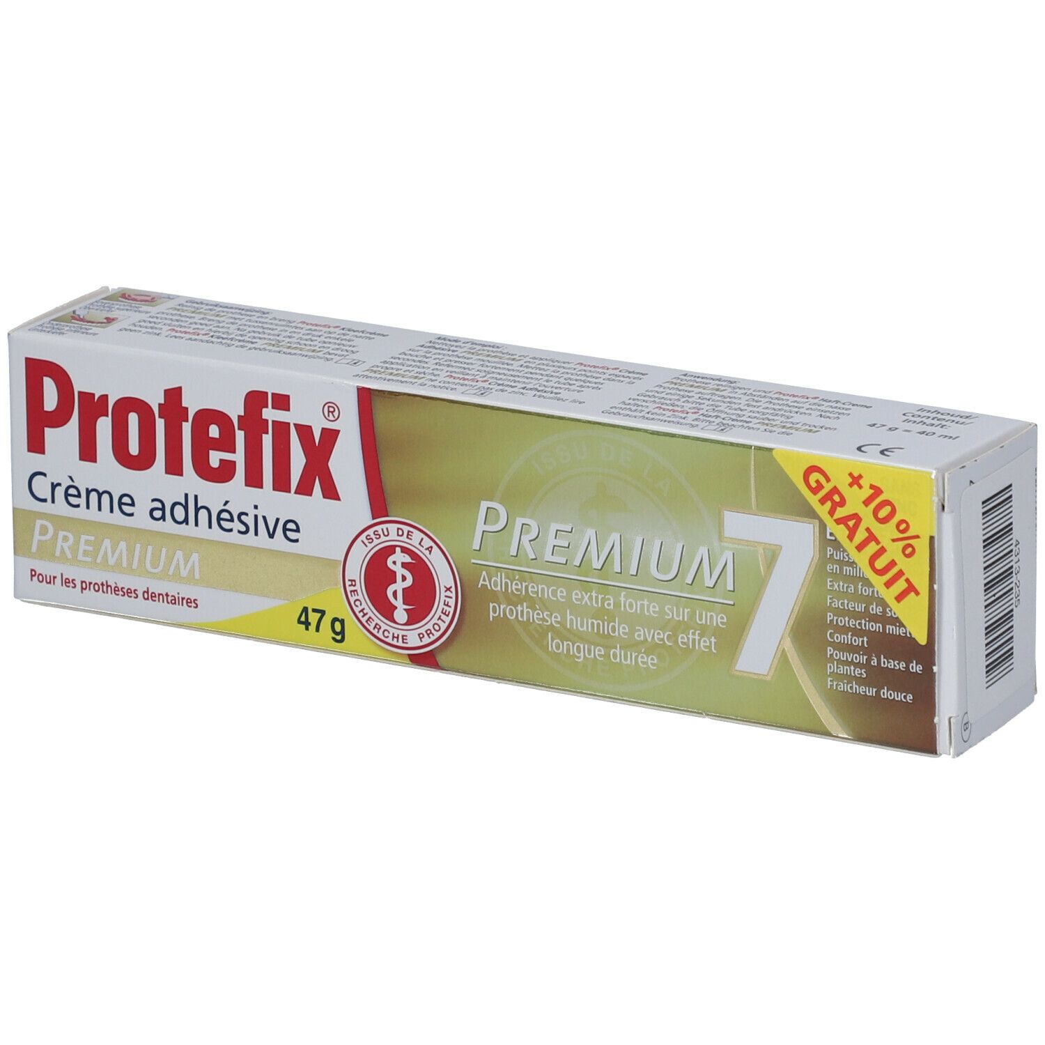 Protefix® Haft-Creme PREMIUM + 4 ml GRATIS PROMO