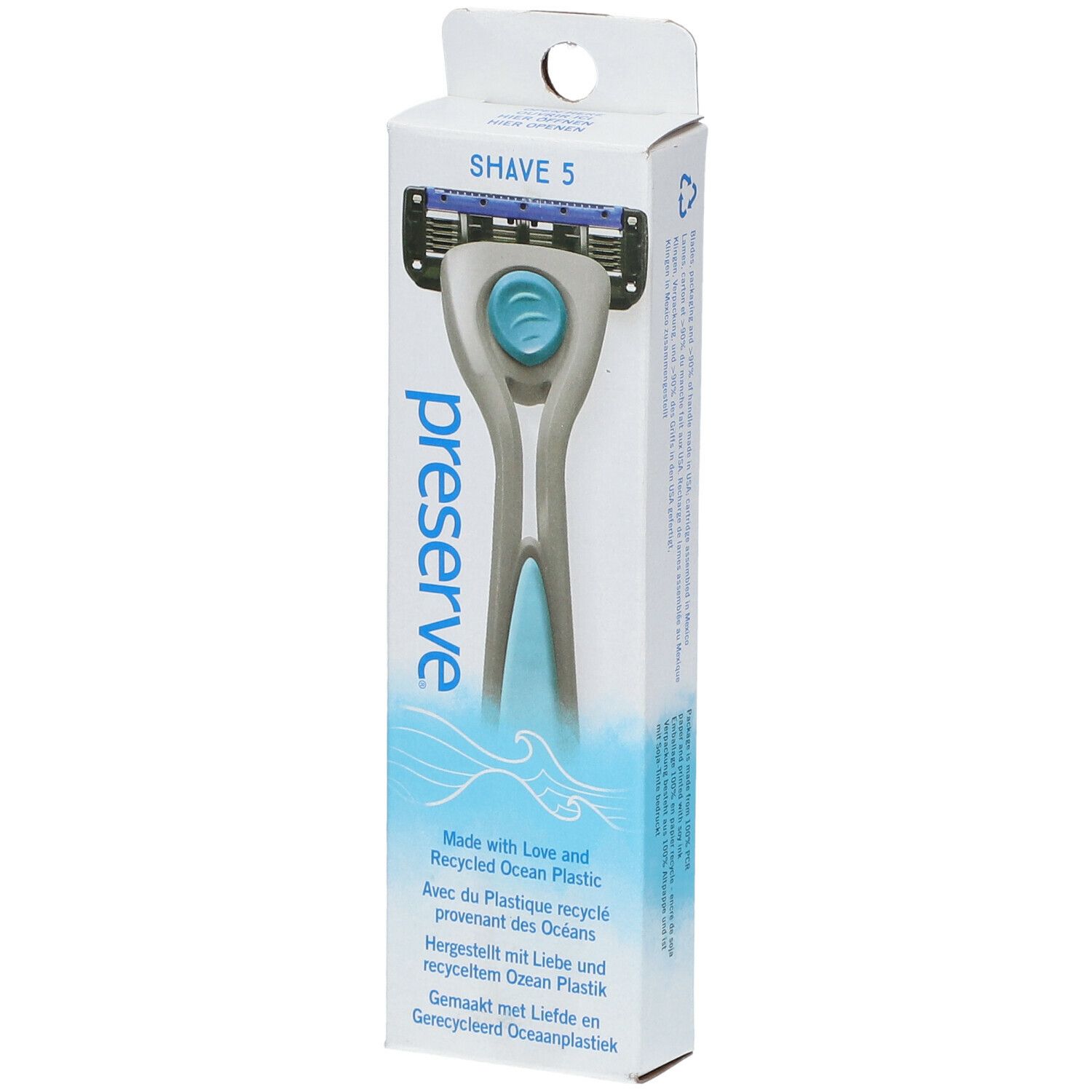 preserve Shave 5 Grau