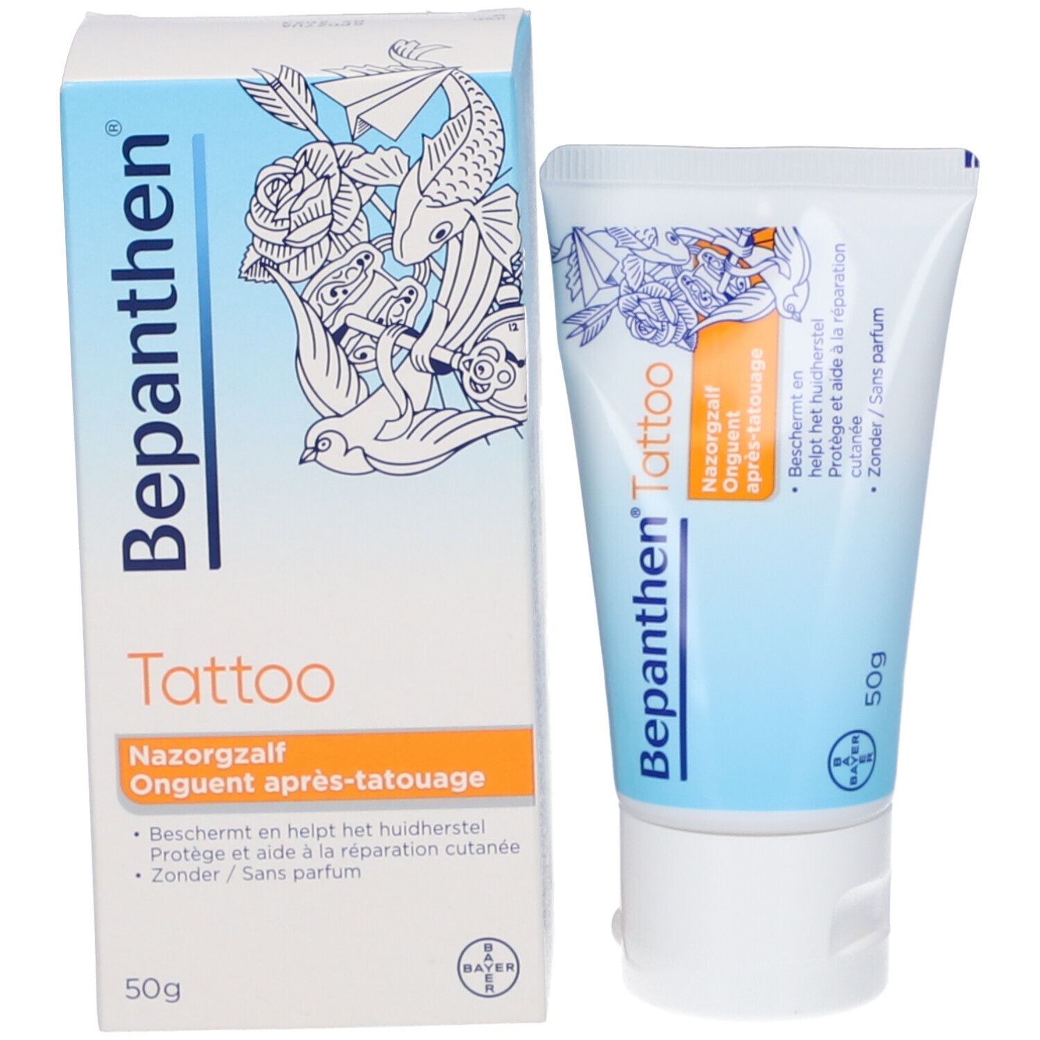 Bepanthen® Tattoo Onguent aprèstatouage shopapotheke.ch