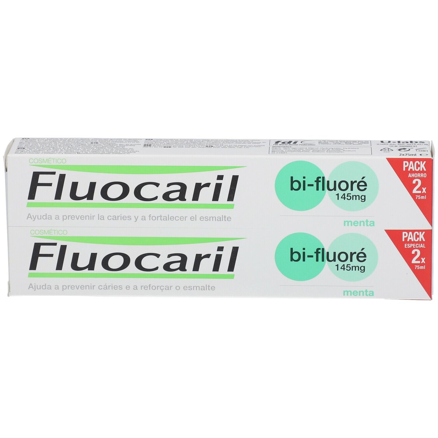 Image of Fluocaril Bi-Fluor 145 mg Zahnpasta Mint