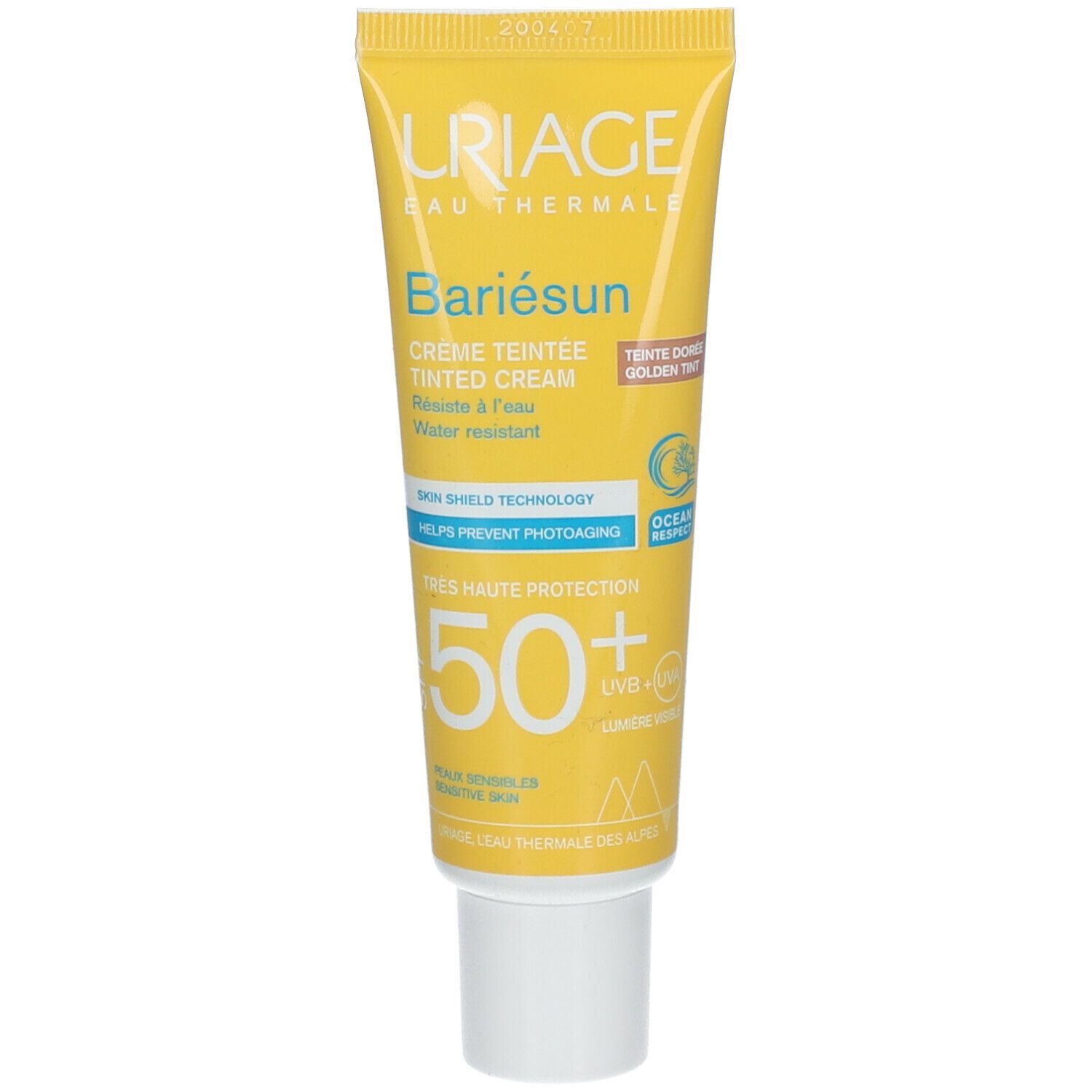 URIAGE BARIÉSUN Golden getönte Creme SPF50+