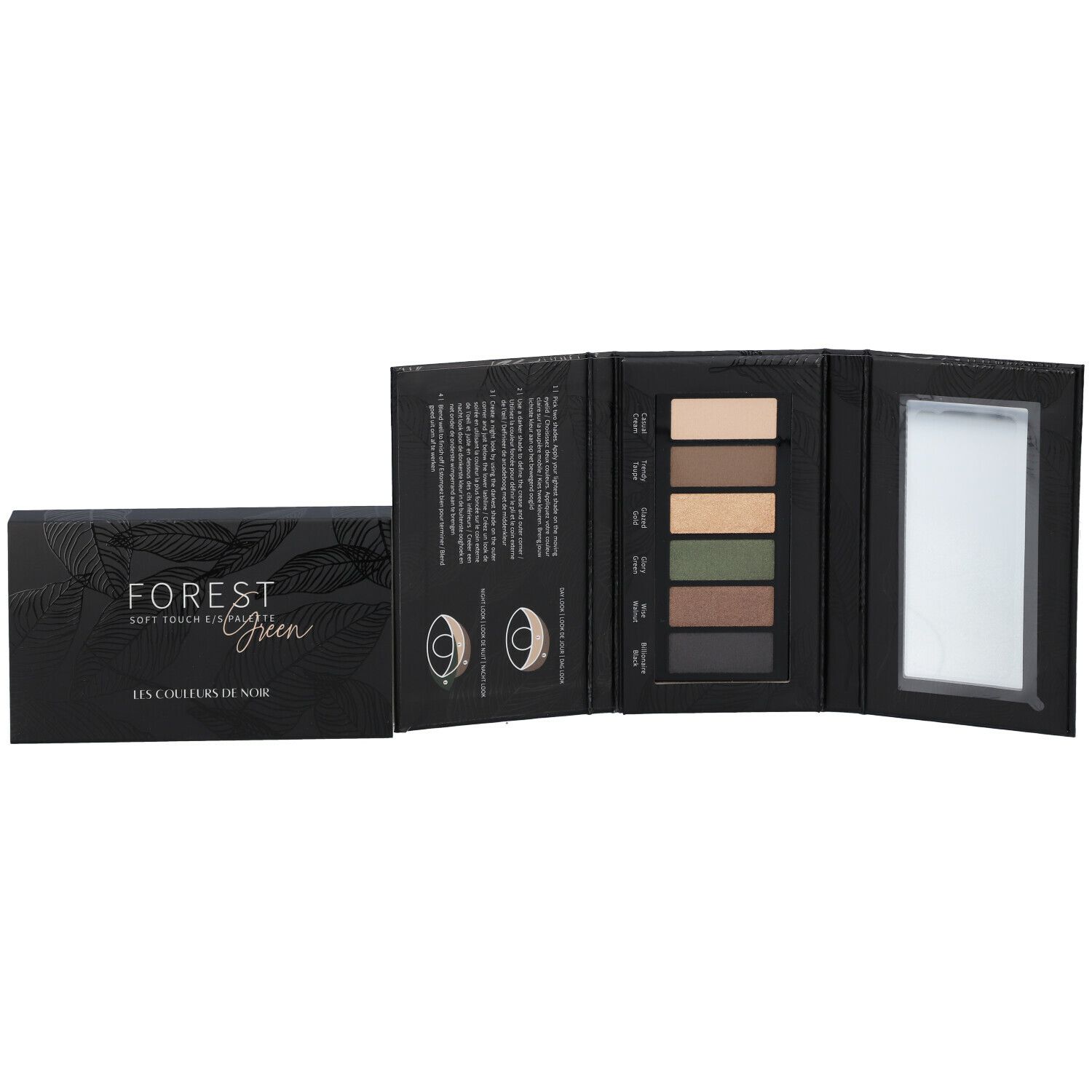 LES COULEURS DE NOIR Lidschatten Palette