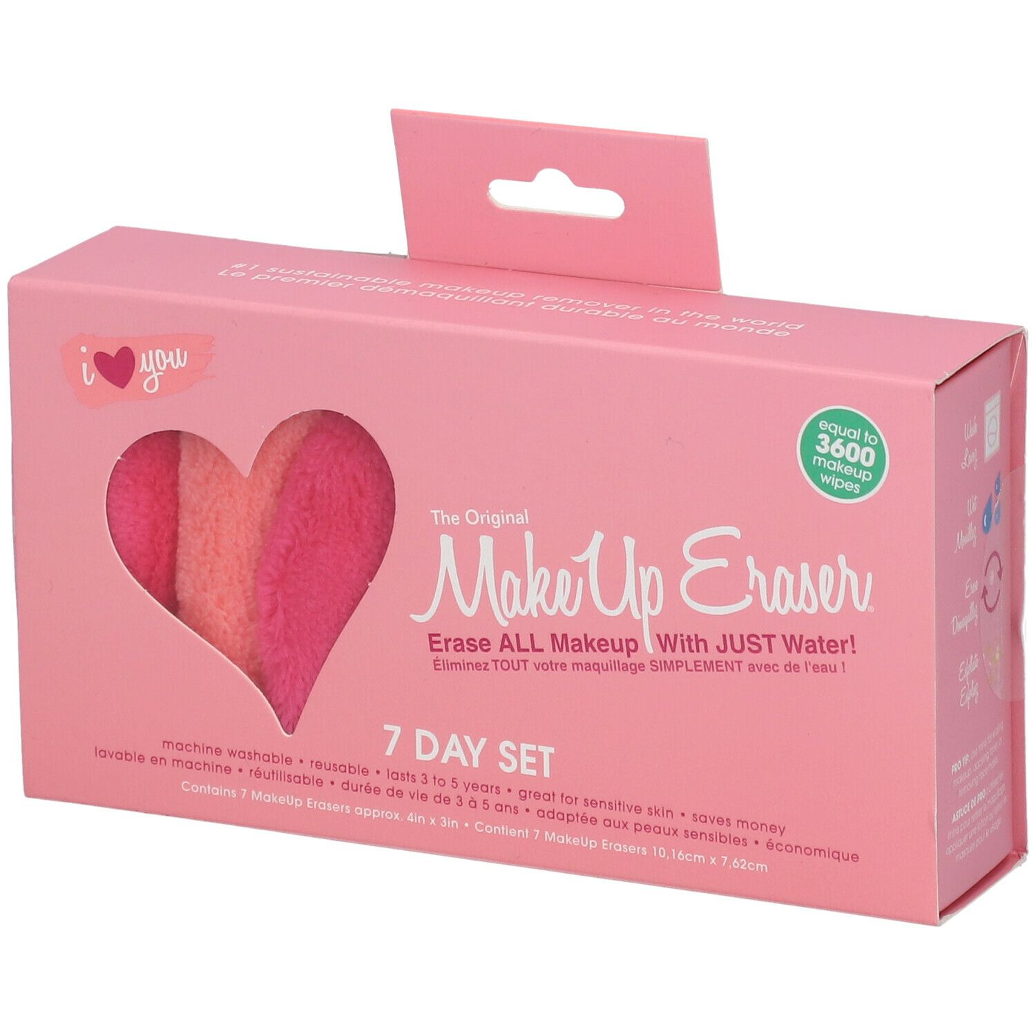 Make Up Eraser I love you