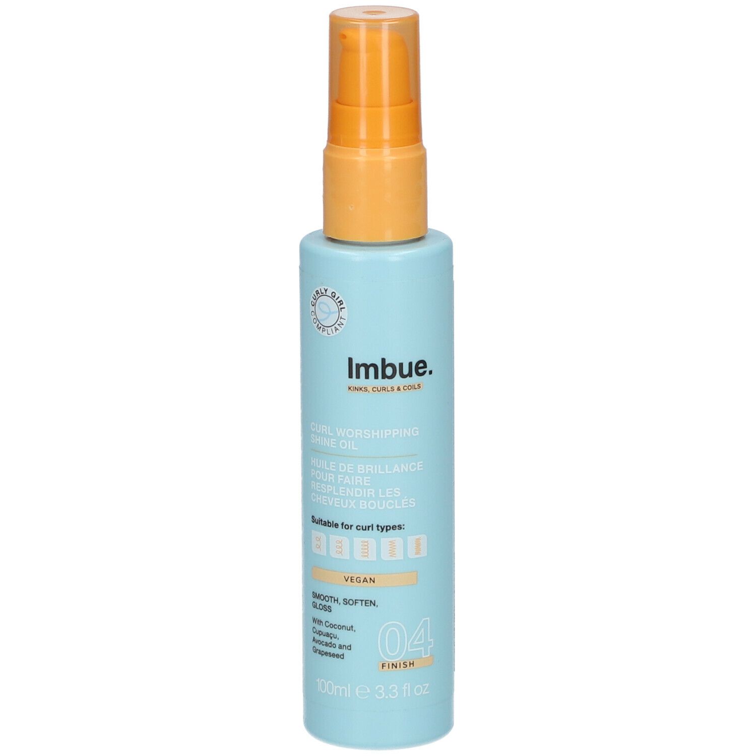 Imbue Curl Worshipping Shine Oil