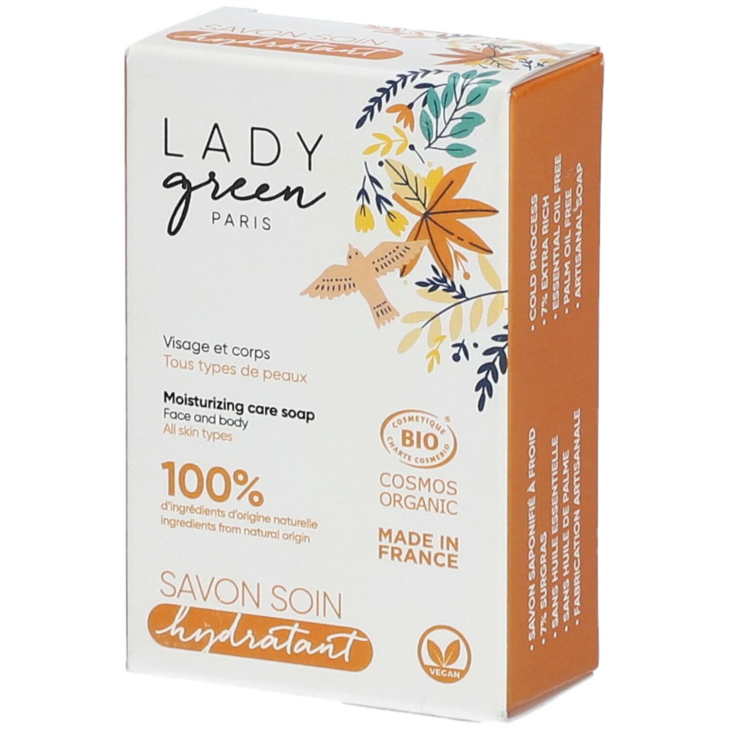 Lady Green Feuchtigkeitsspendende Seife Gesicht & Körper