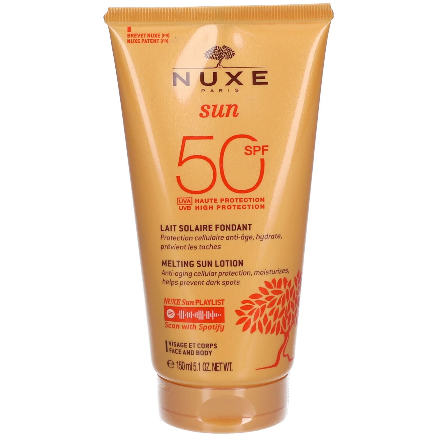 Nuxe Sun Schmelzende Milch Hoher Schutz SPF 50