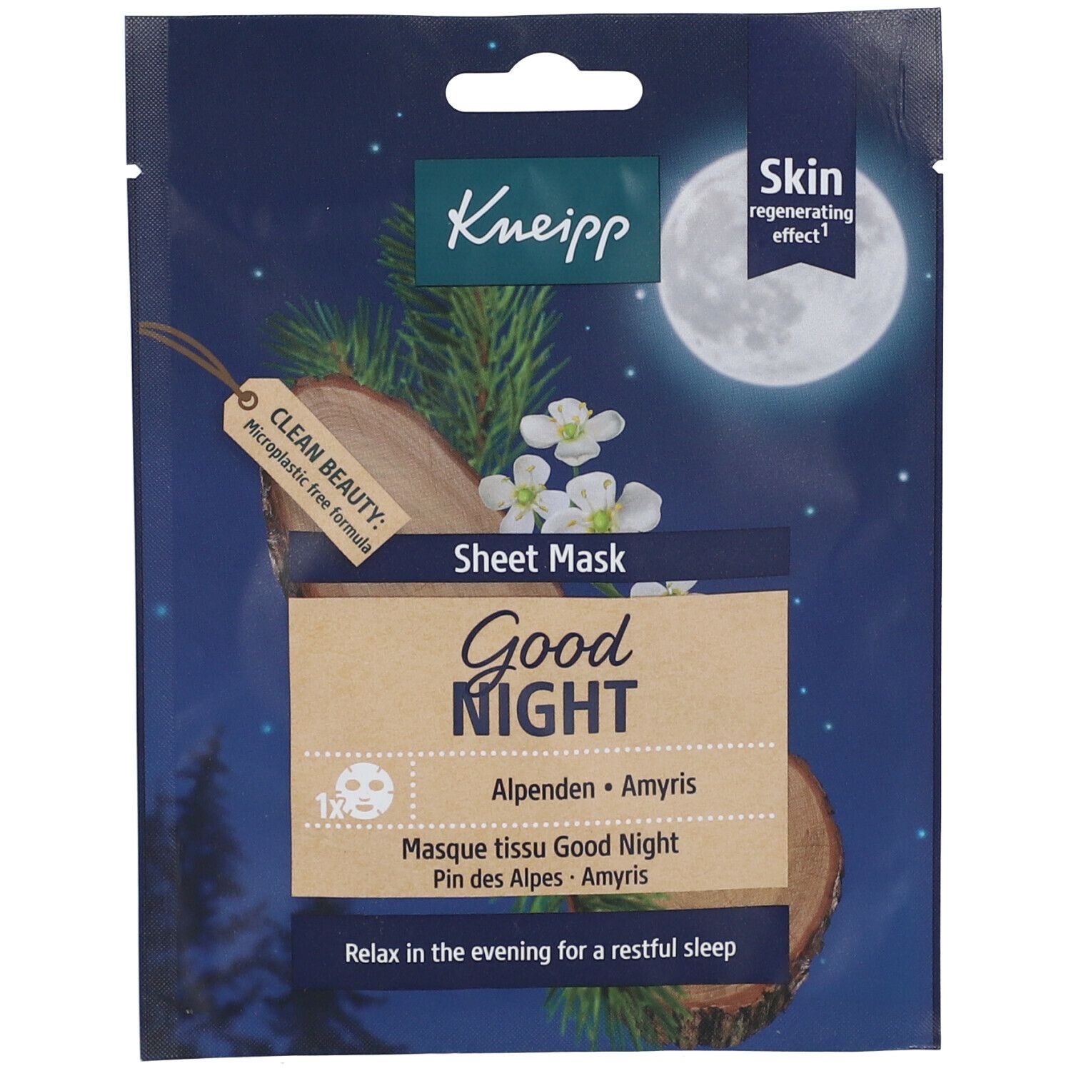 Kneipp® Sheet Mask Good NIGHT