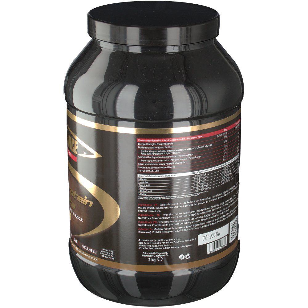 Performance Whey Protein Isolate Choco shopapotheke.ch