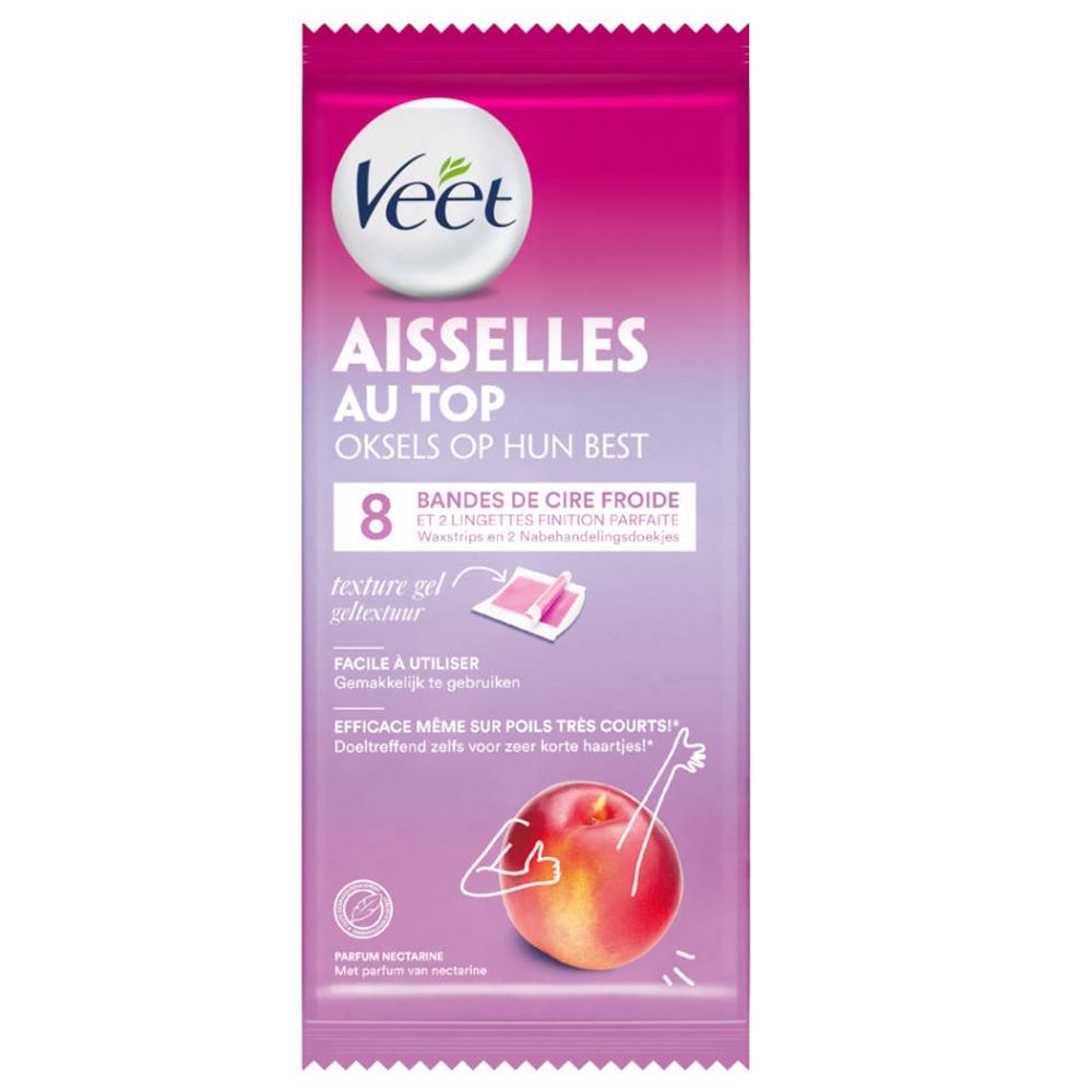 Veet Wachsstreifen mit Nektarinenduft