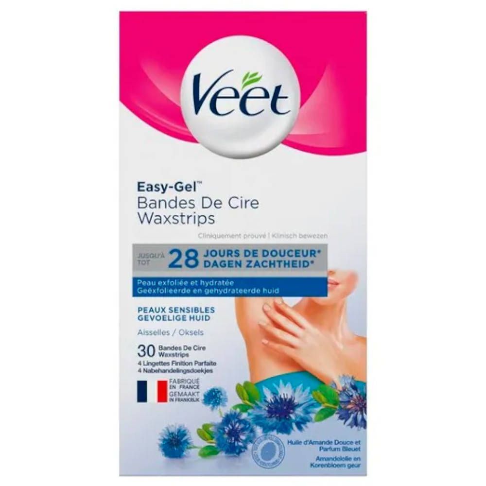 Veet Kaltwachsstreifen Bikini & Achseln Sensible Haut