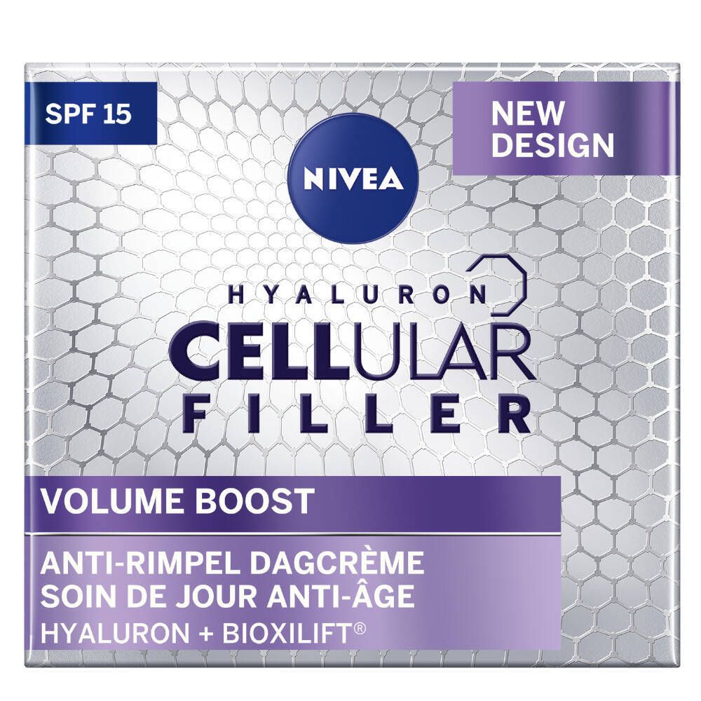 Image of NIVEA Hyaluron Cellular Filler + Volumen & Tagespflegekontur SPF15