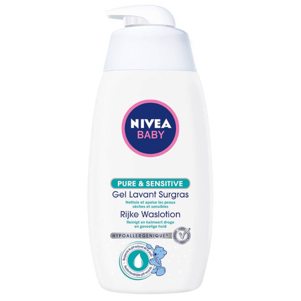 NIVEA Baby PURE & SENSITIVES Shampoo-Gel Surgras