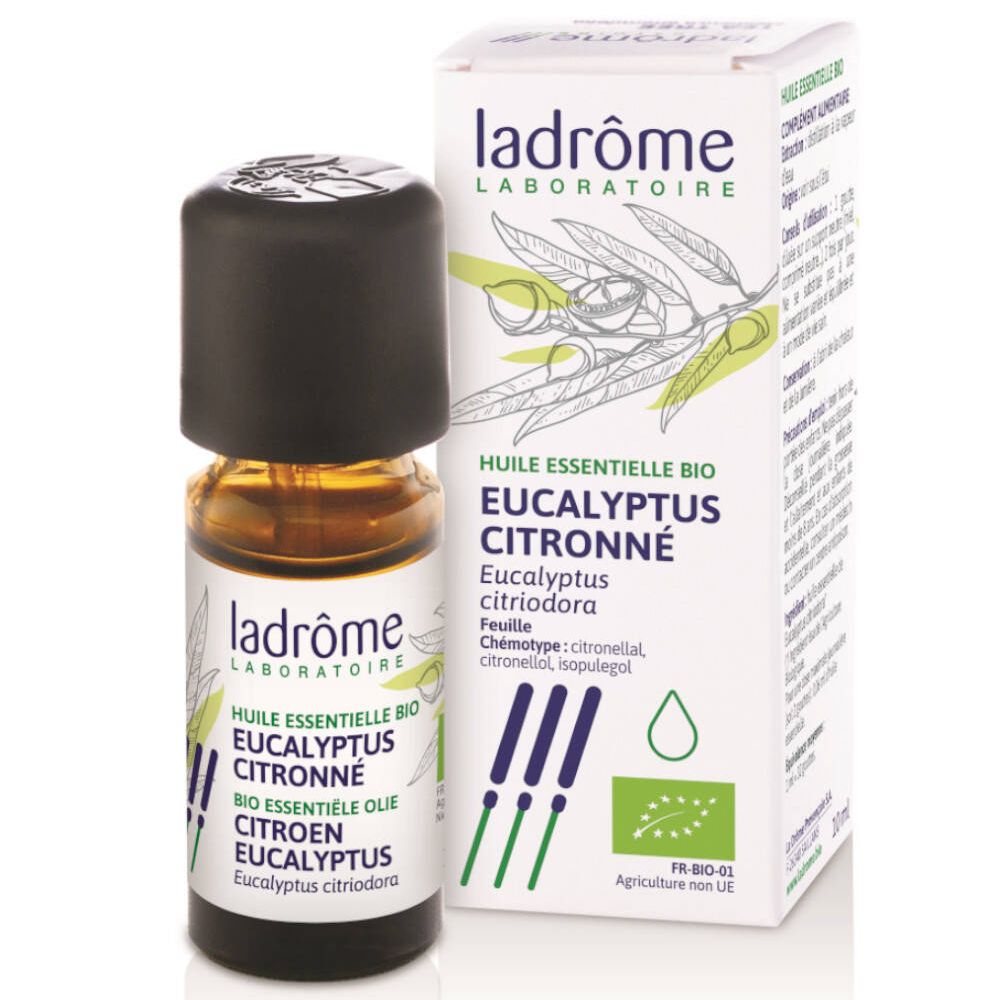 Ladrôme Ätherisches Öl Zitrone Eukalyptus Bio