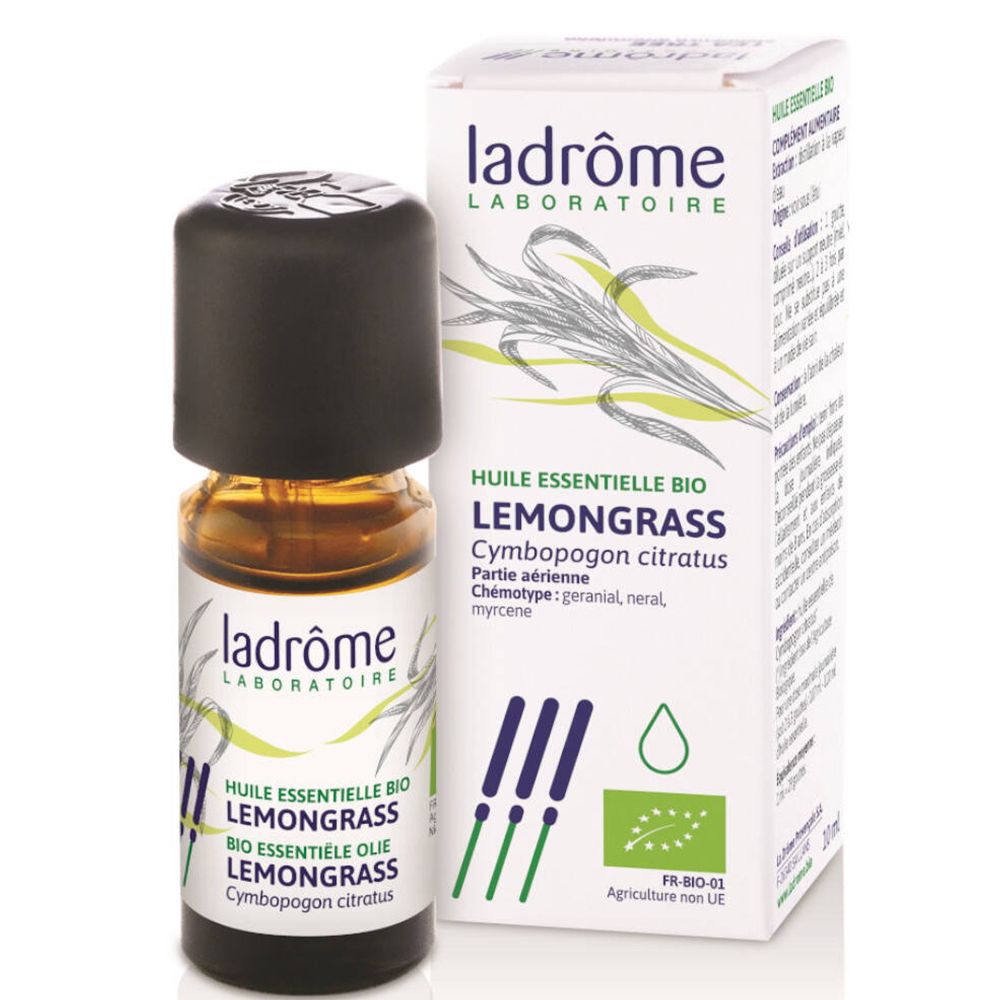 Ladrôme Ätherisches Öl Lemongrass Bio
