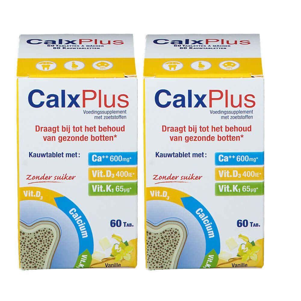 CalxPlus Vanille sans sucre