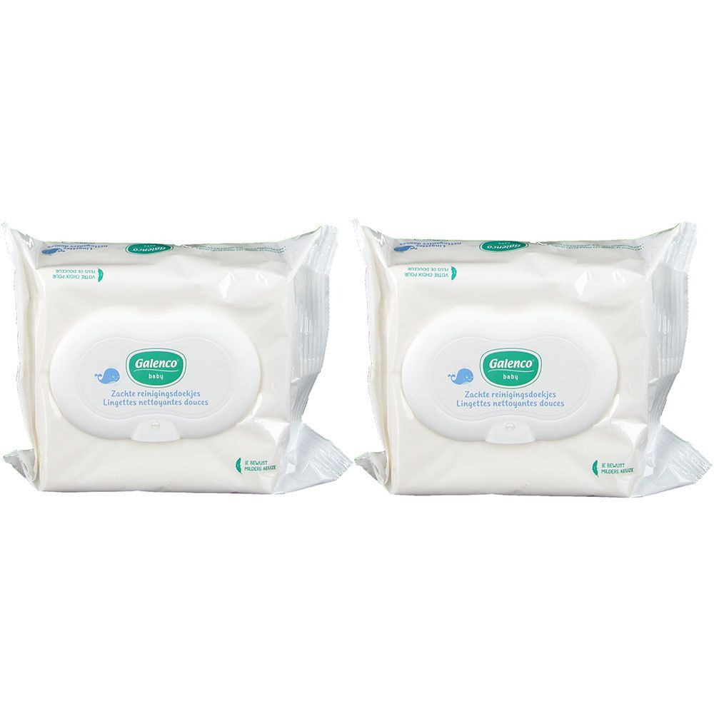 Image of Galenco® Baby-Sanfte Reinigungstücher Doppelpack