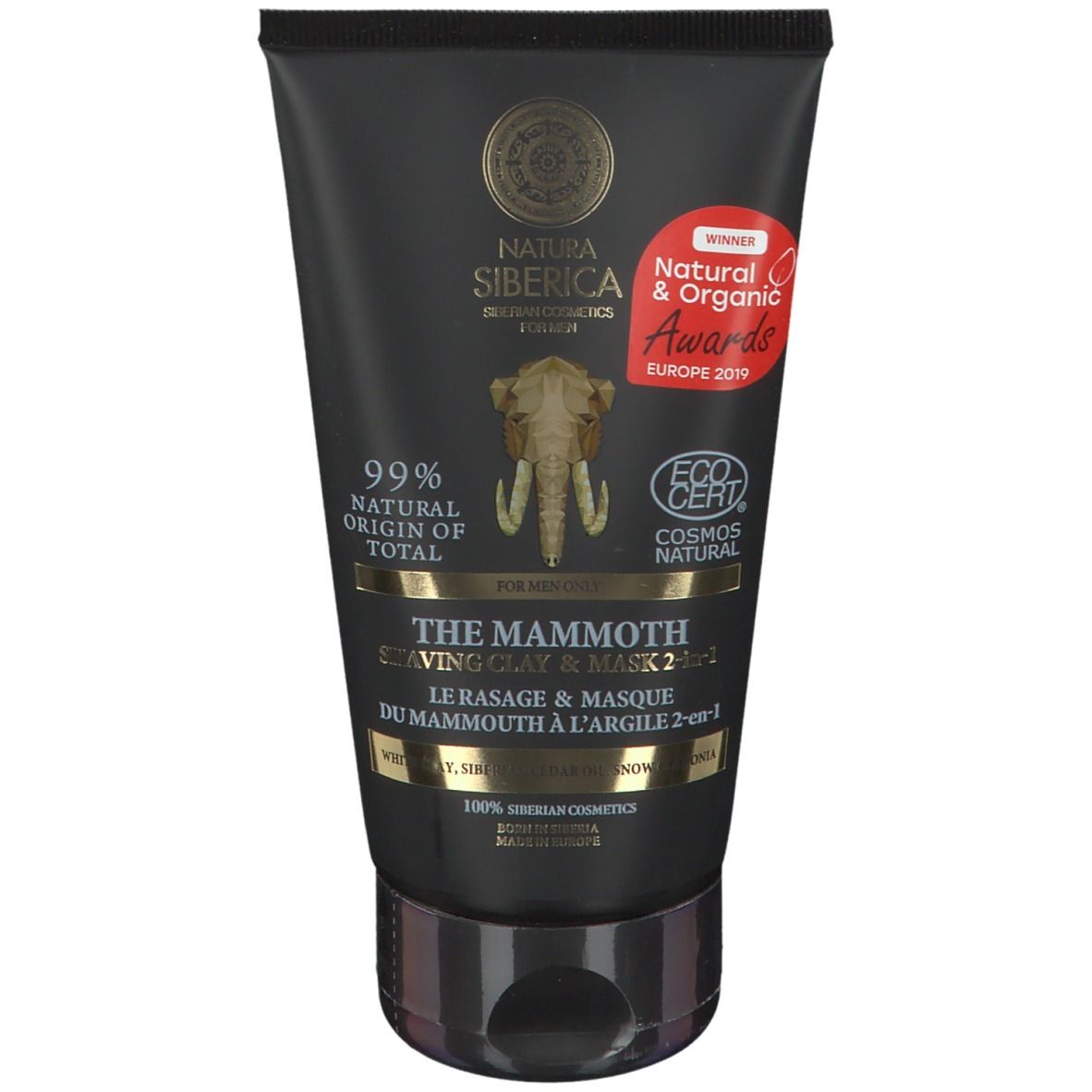 Natura Siberica The Mammoth Rasierschaum & Maske 2 in 1