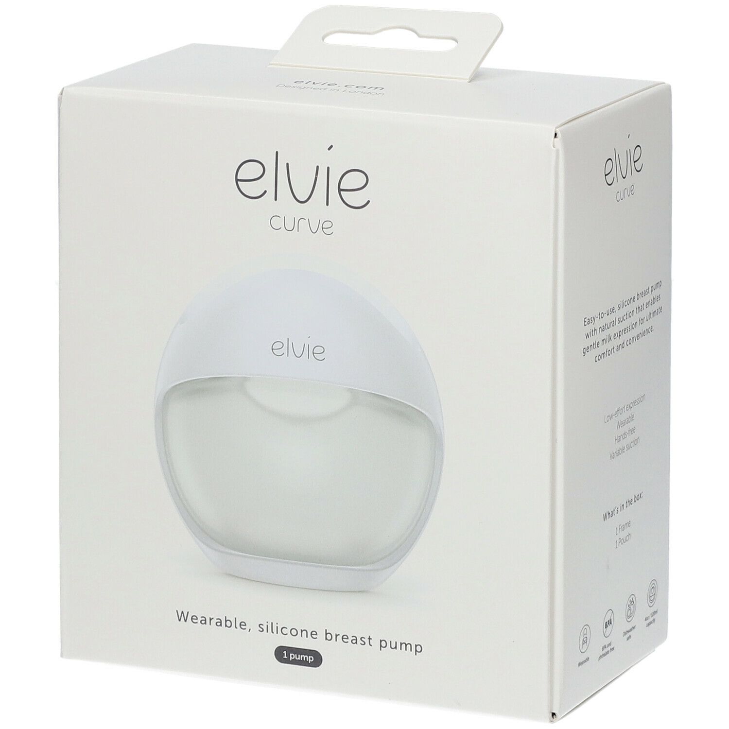 elvie curve Milchpumpe