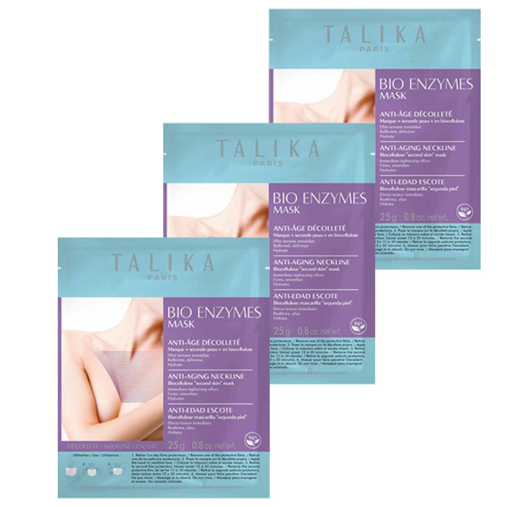 TALIKA Bio Enzymes Mask Anti-Aging Decollete 2+1 Gratis