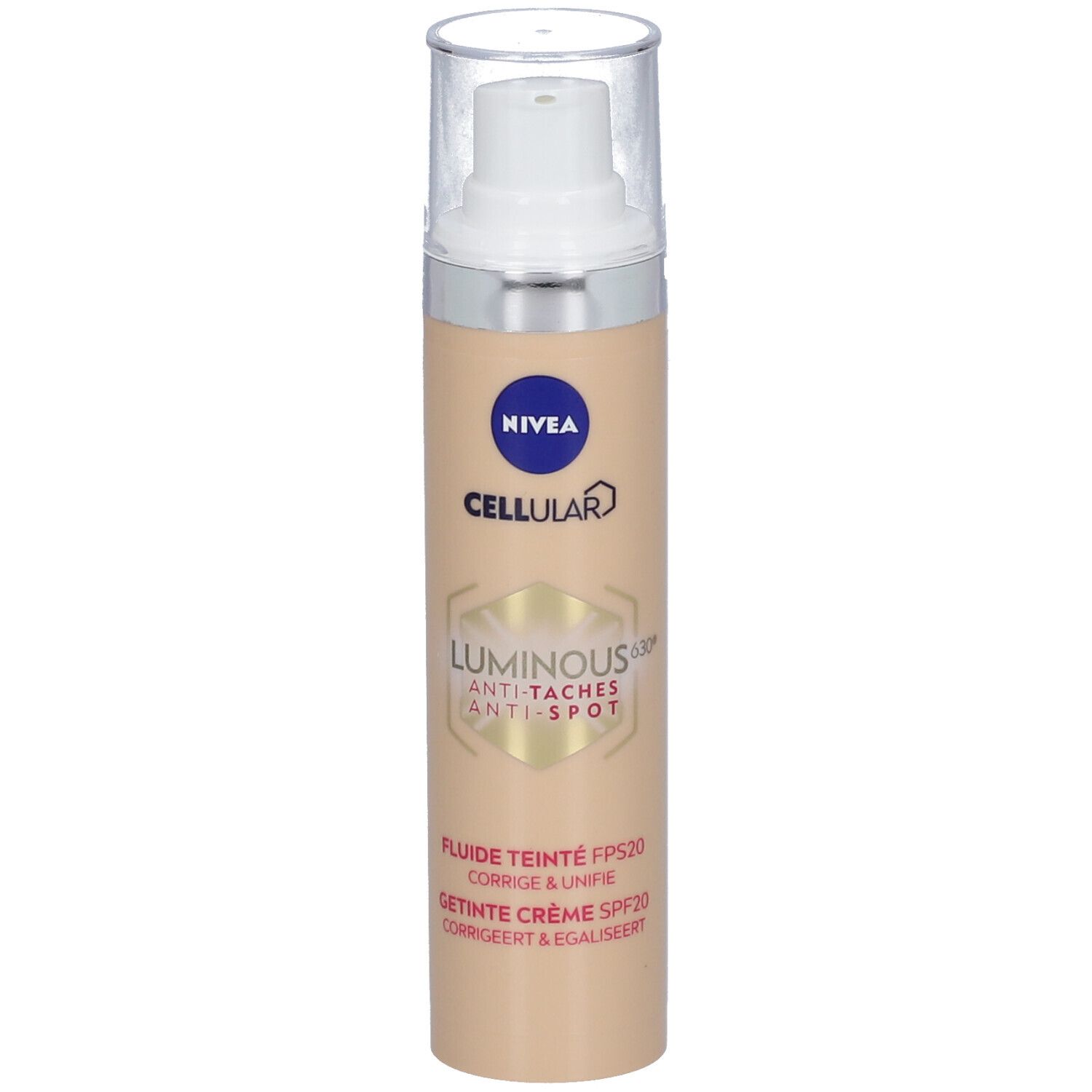 NIVEA® CELLULAR LUMINOUS630® Getöntes Fluid LSF20