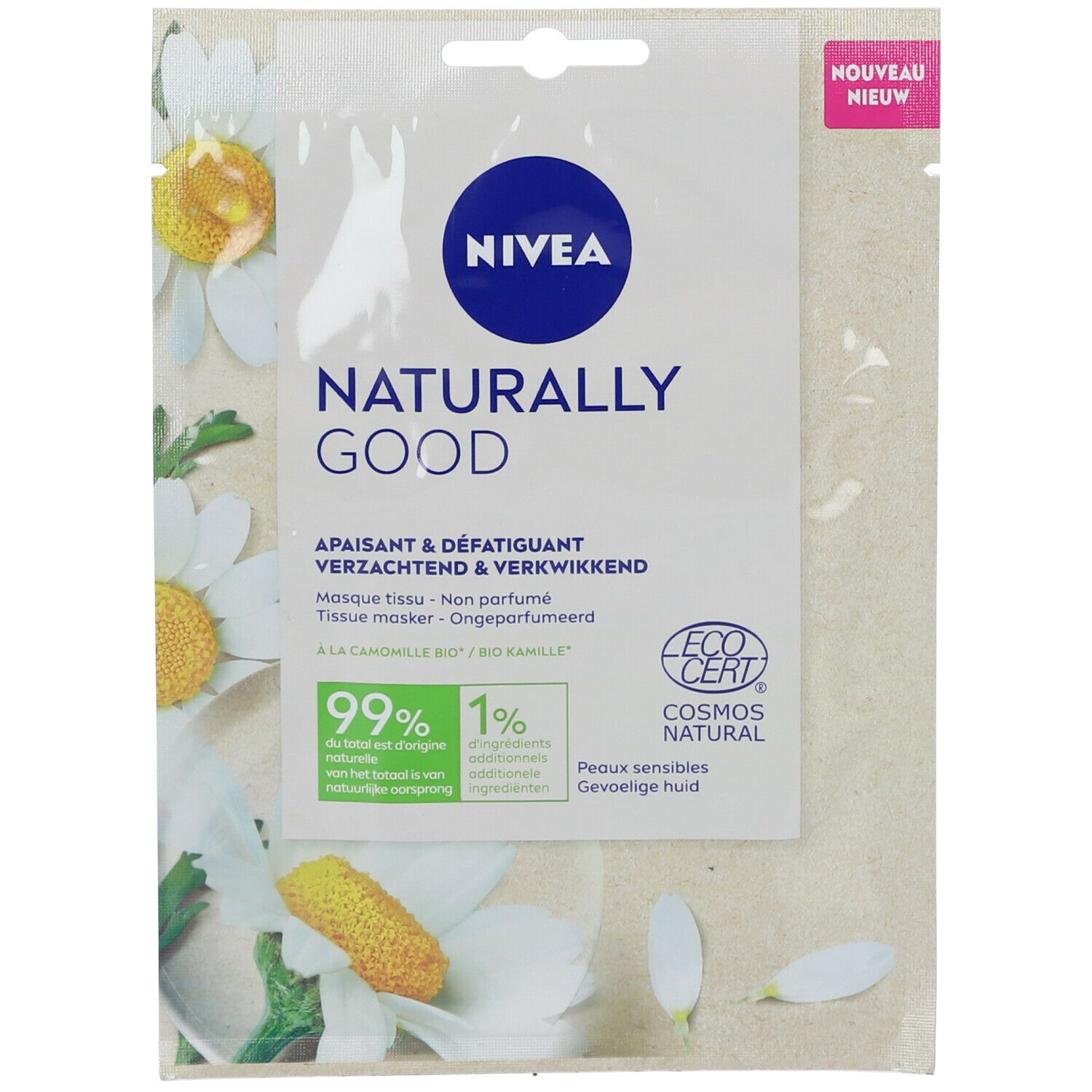 NIVEA® Naturally Good Gesichtsmaske