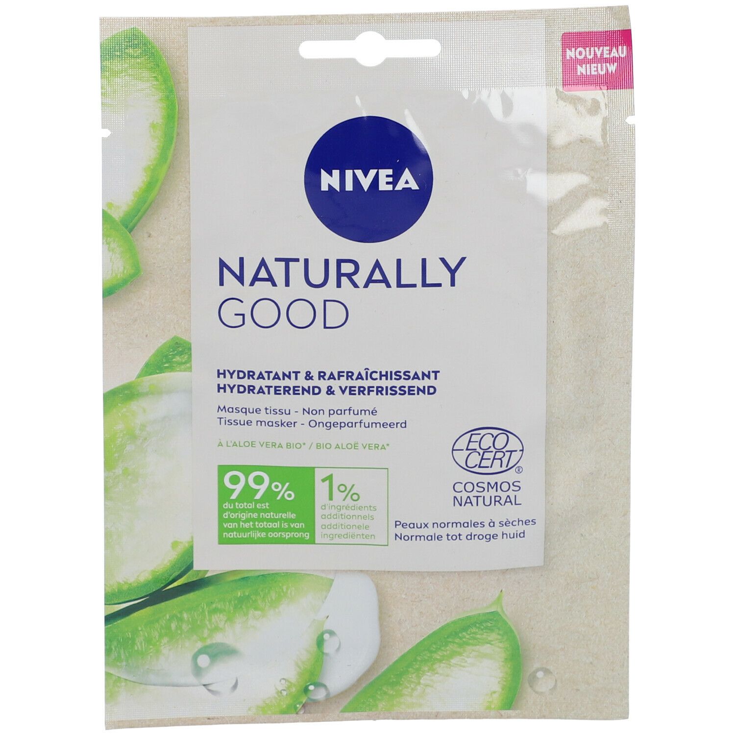NIVEA® Naturally Good Tuchmaske