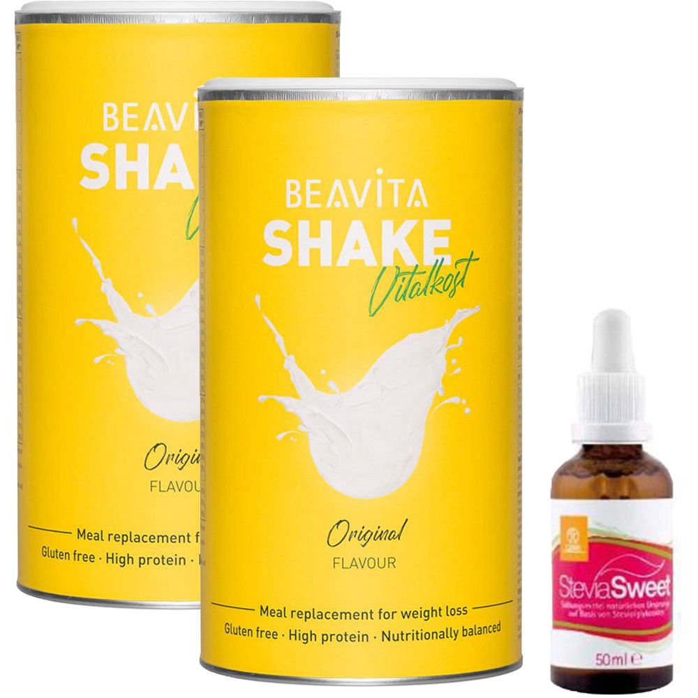 Image of BEAVITA Kaloriensparset Vitalkost Doppelpack + Stevia