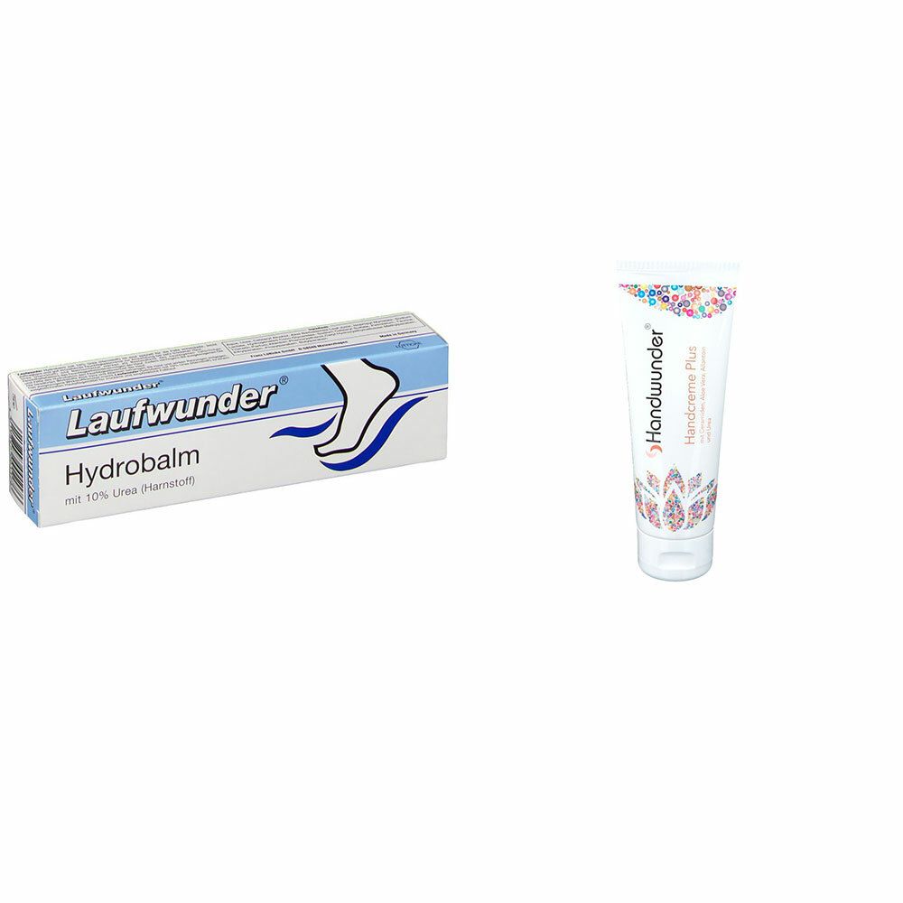 Image of Laufwunder Hydrobalm mit 10% Urea + Handwunder® Handcreme Plus