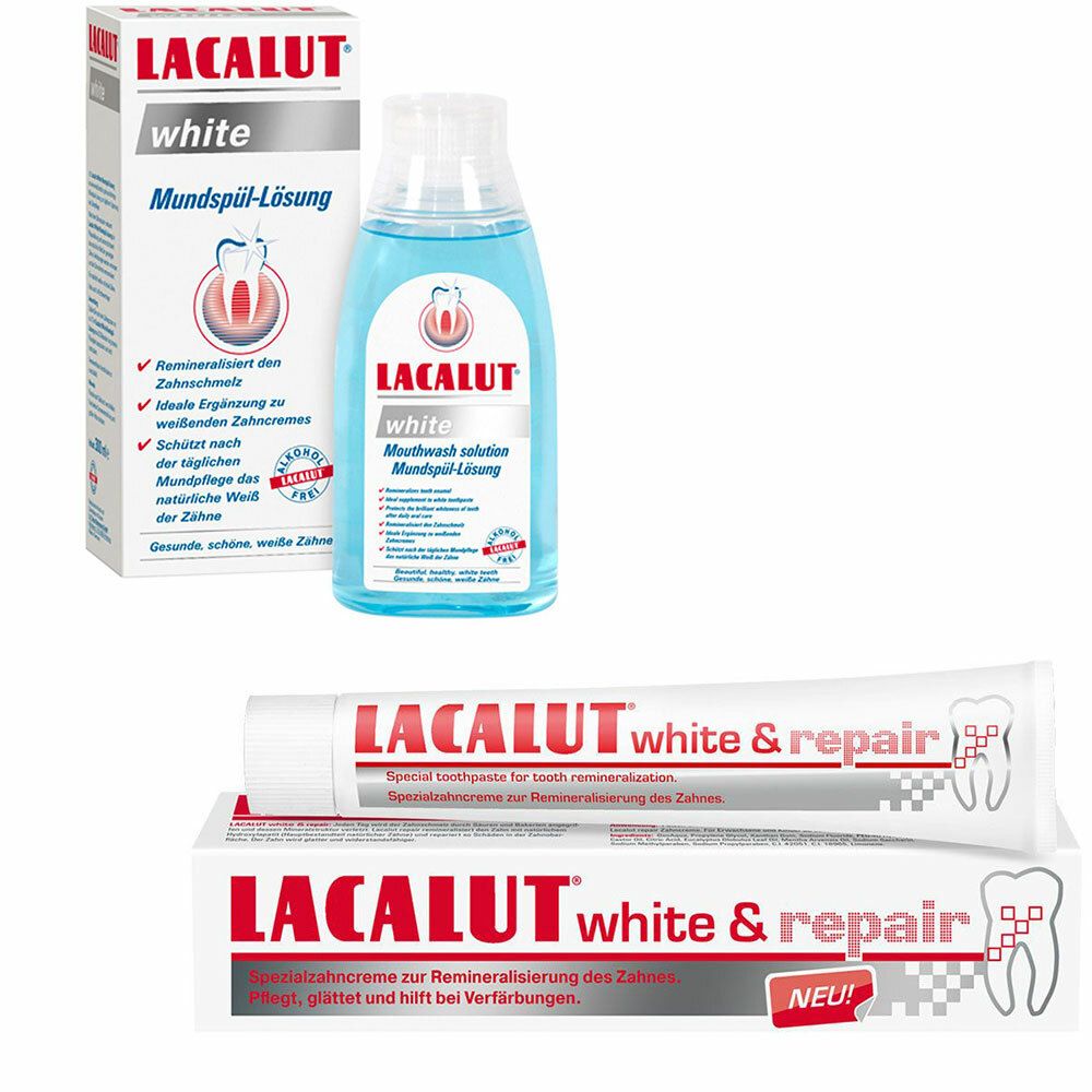 Image of LACALUT white Mundspül-Lösung + white & repair