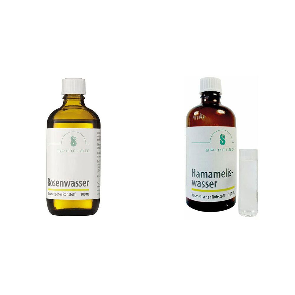 Spinnrad® Hamameliswasser + Rosenwasser
