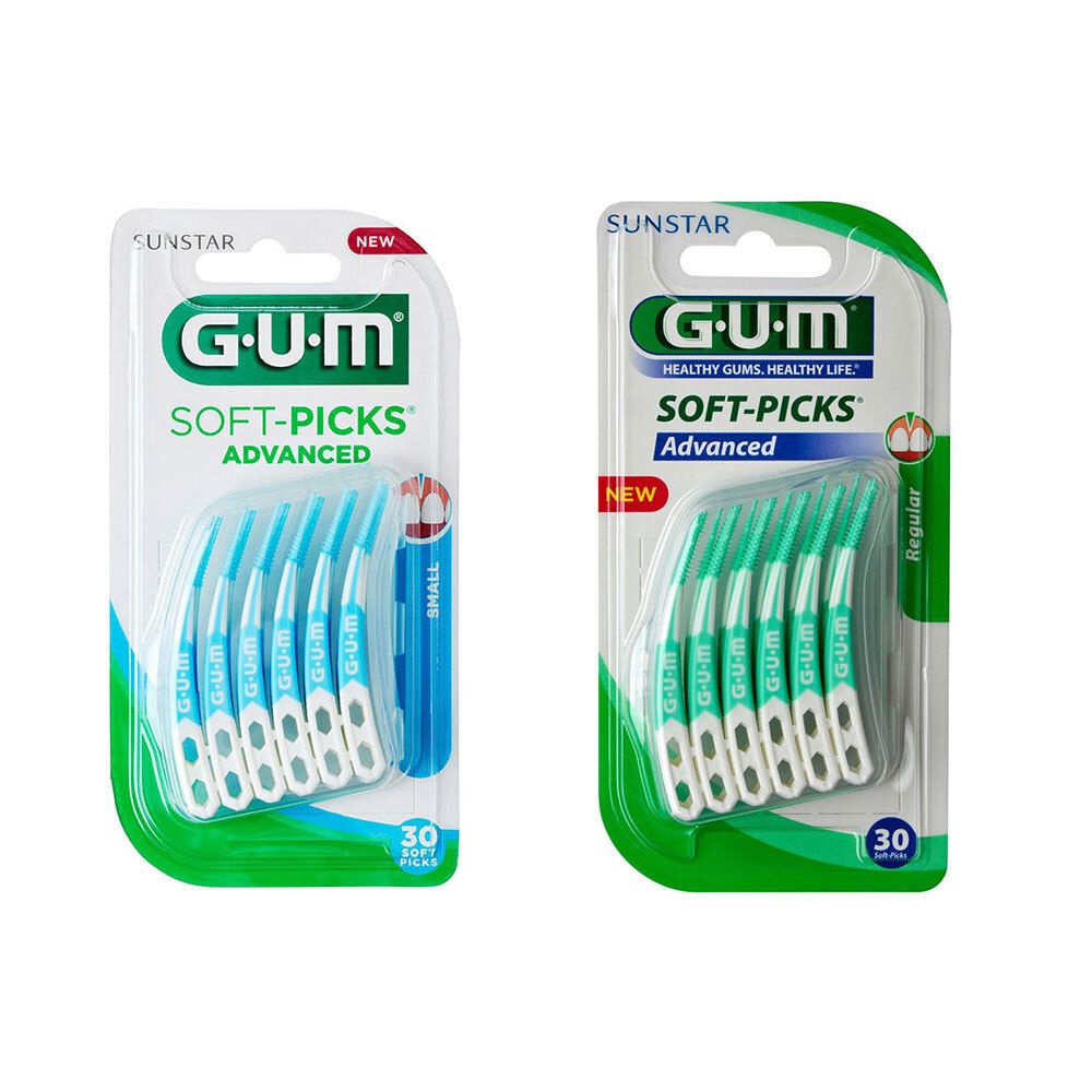 GUM® Soft-Picks® Advanced regular + small