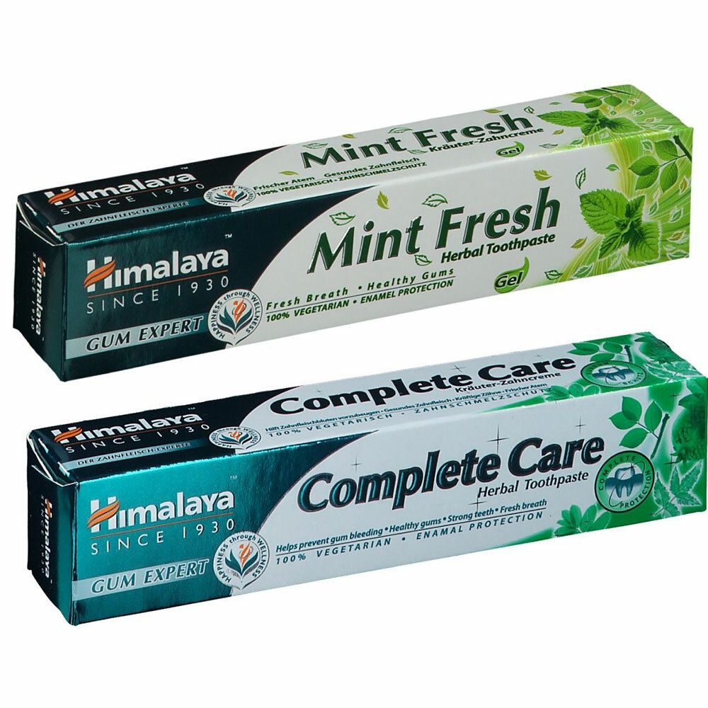 Image of Himalaya® Mint Fresh Kräuter + Complete Care Kräuter Zahncreme