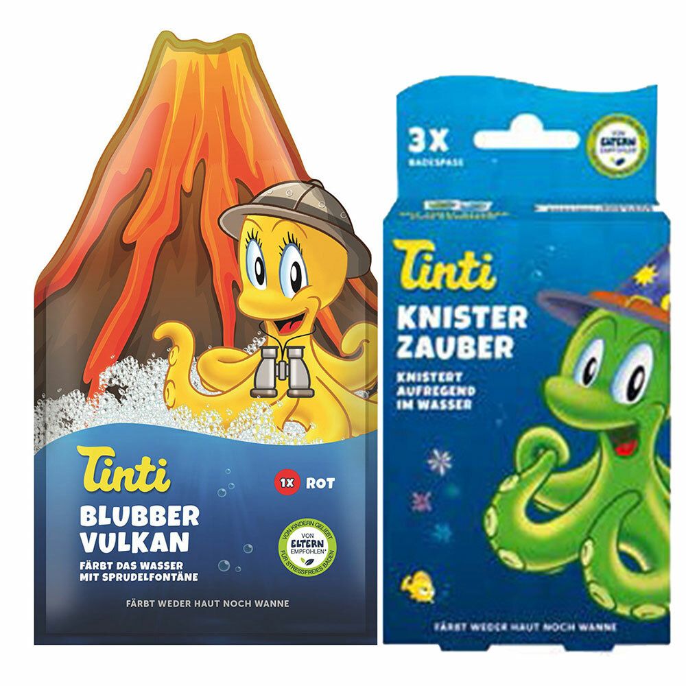 Image of Tinti® Blubber Vulkan + Knisterzauber 3er Pack