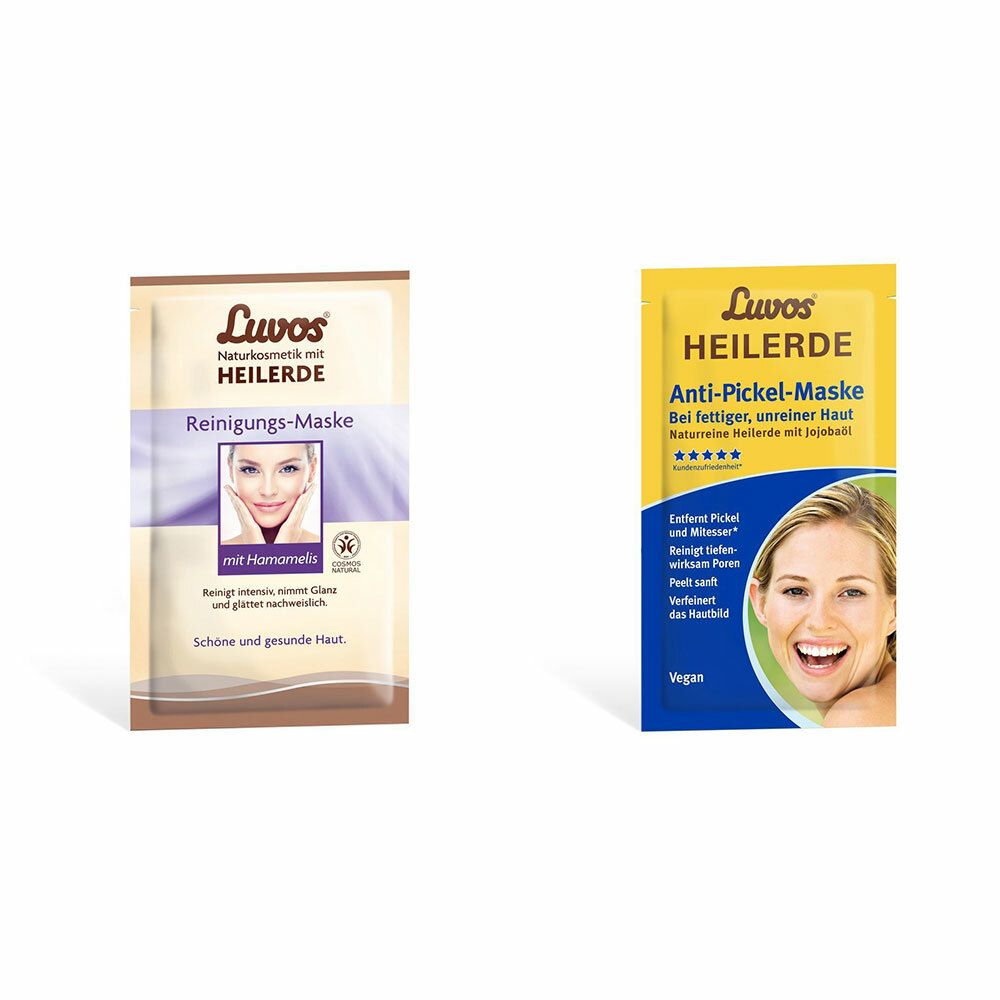 Image of Luvos-Heilerde Anti-Pickel-Maske + Reinigungs-Maske