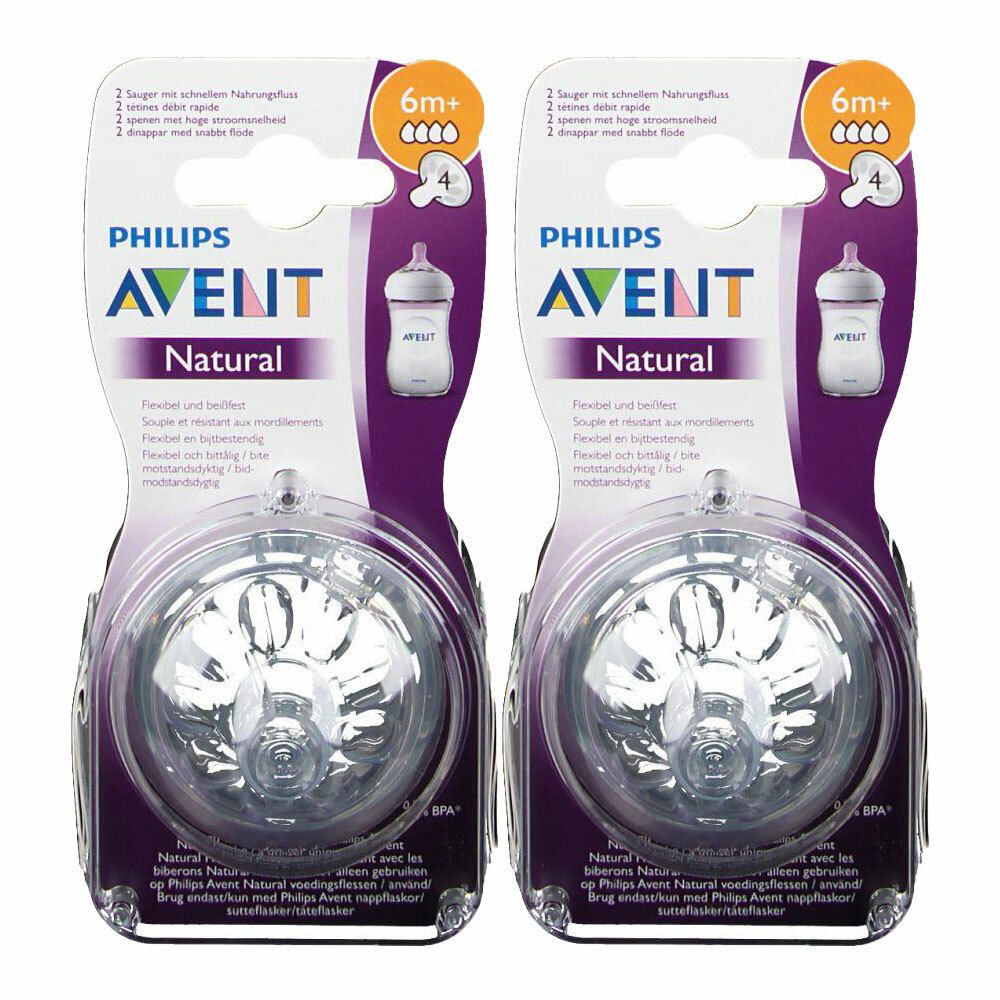 Image of Philips Avent Natural Sauger ab 6 Monaten