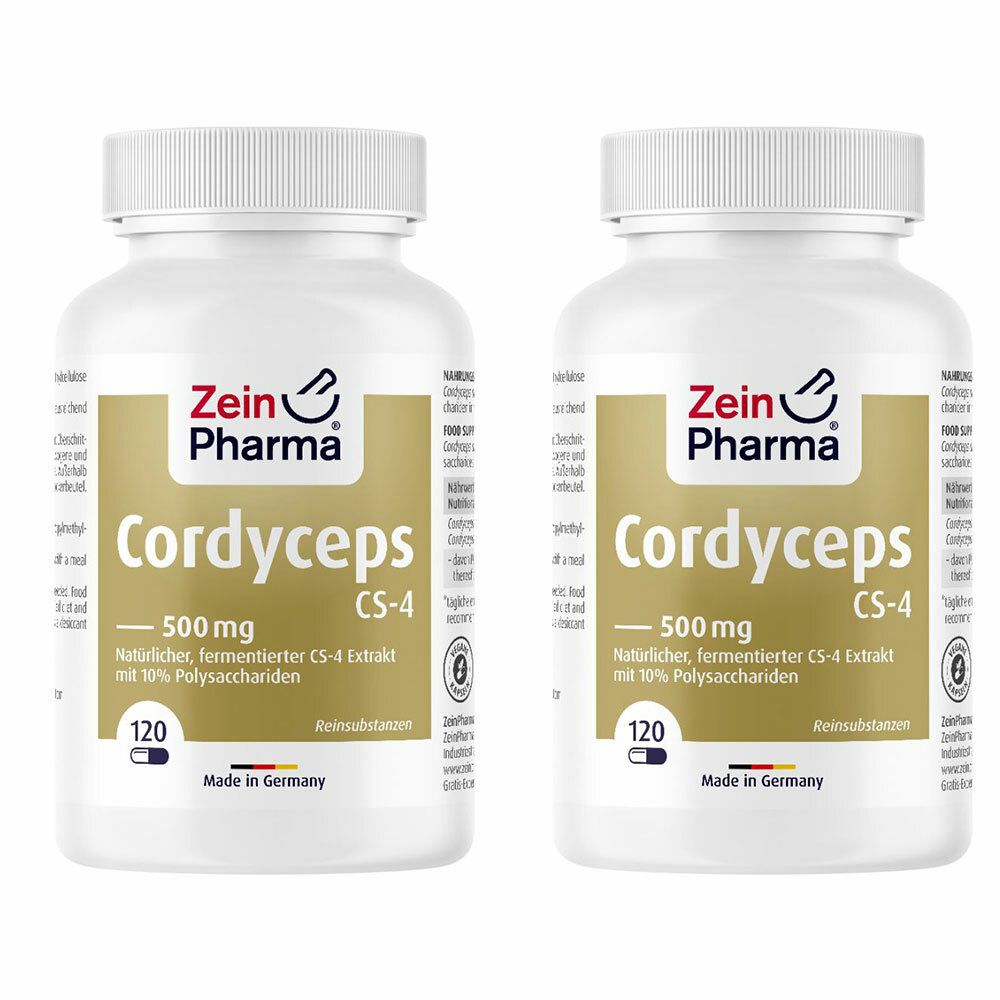 Image of Cordyceps CS 4 Extrakt Kapseln 500 mg ZeinPharma