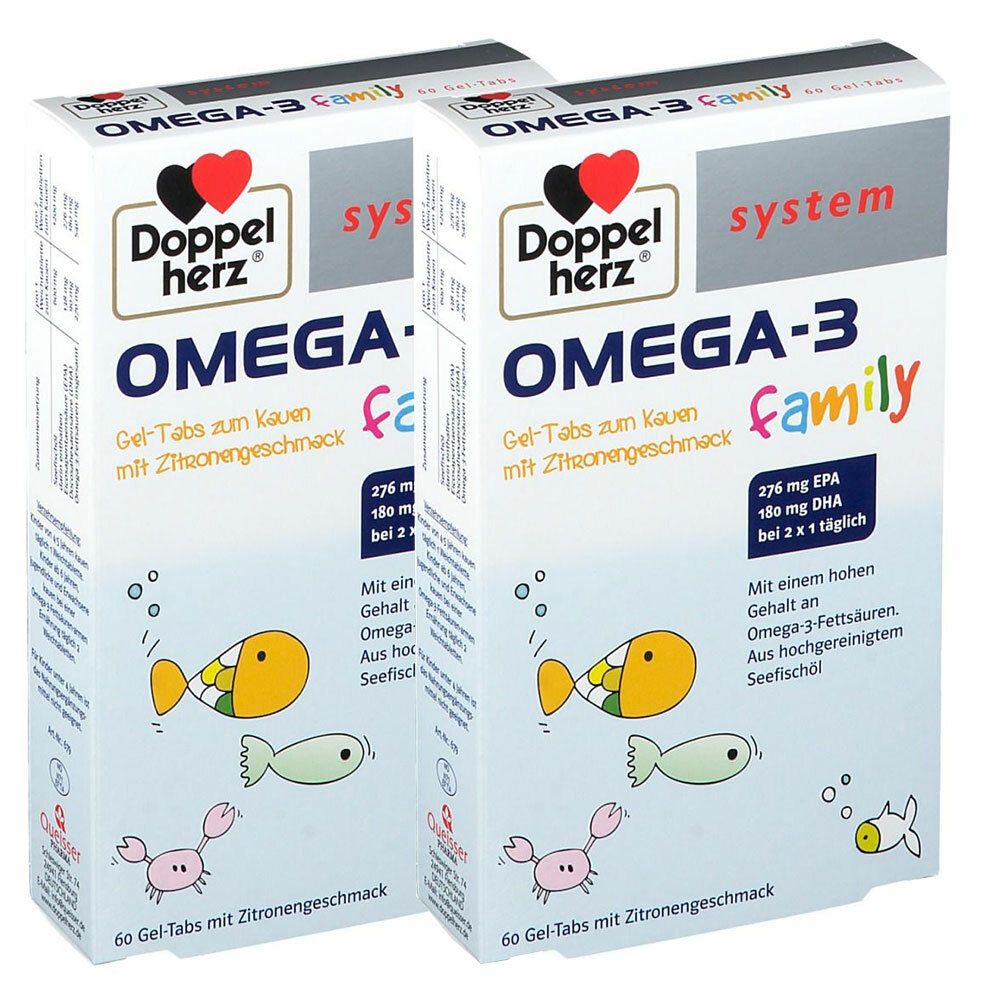 Image of Doppelherz® system OMEGA-3 family