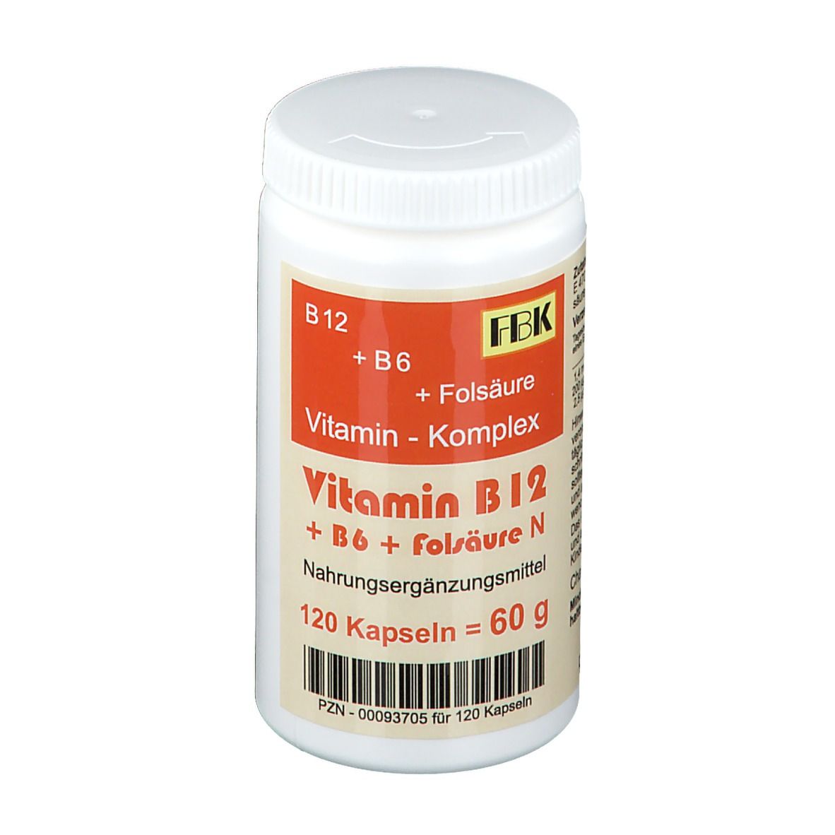 Image of Bioxera® Vitamin B12 + B6 + Folsäure N