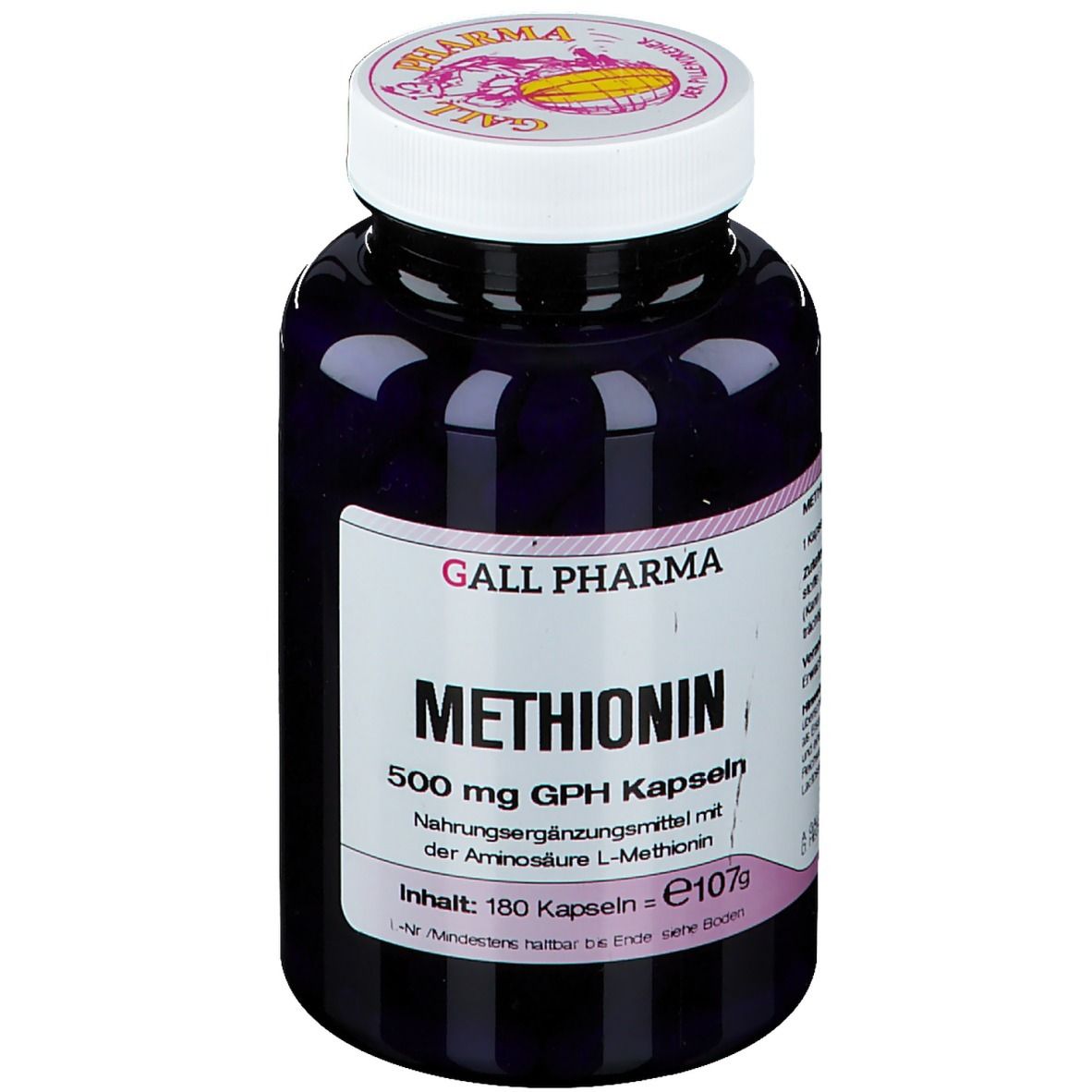 Image of GALL PHARMA L-Methionin 500 mg GPH Kapseln