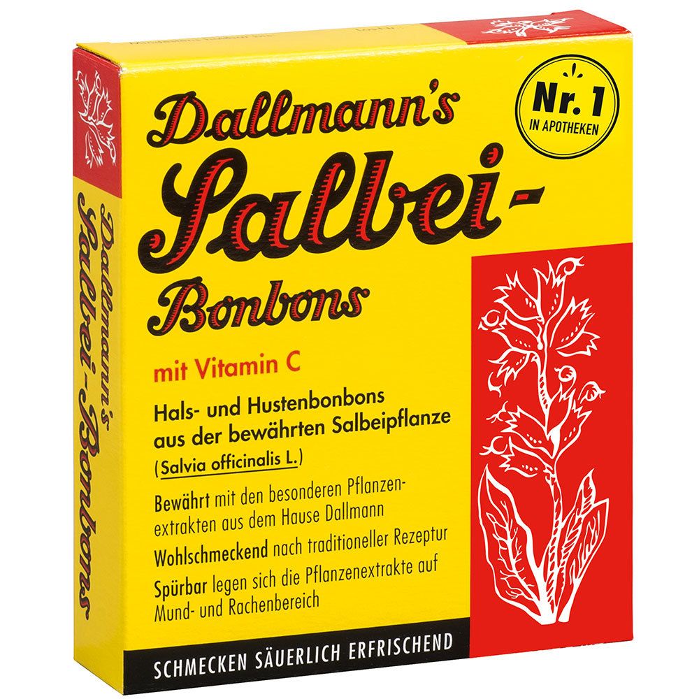 Image of DALLMANNS® Salbeibonbons