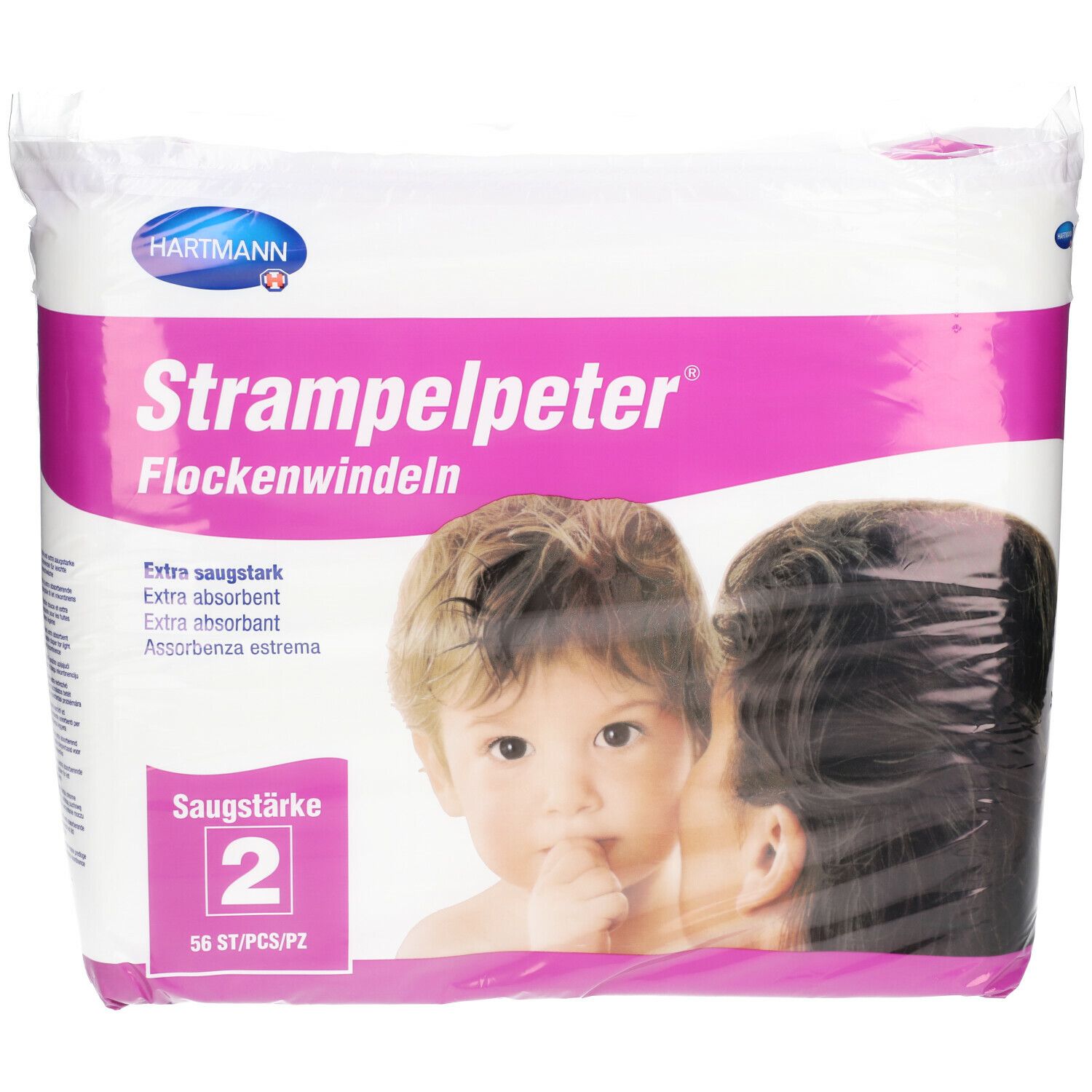 Image of Strampelpeter® Flockenwindeln Saugstärke 2