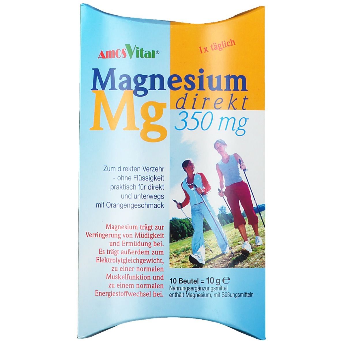 Image of AmosVital® Magnesium Direkt 350 mg Beutel