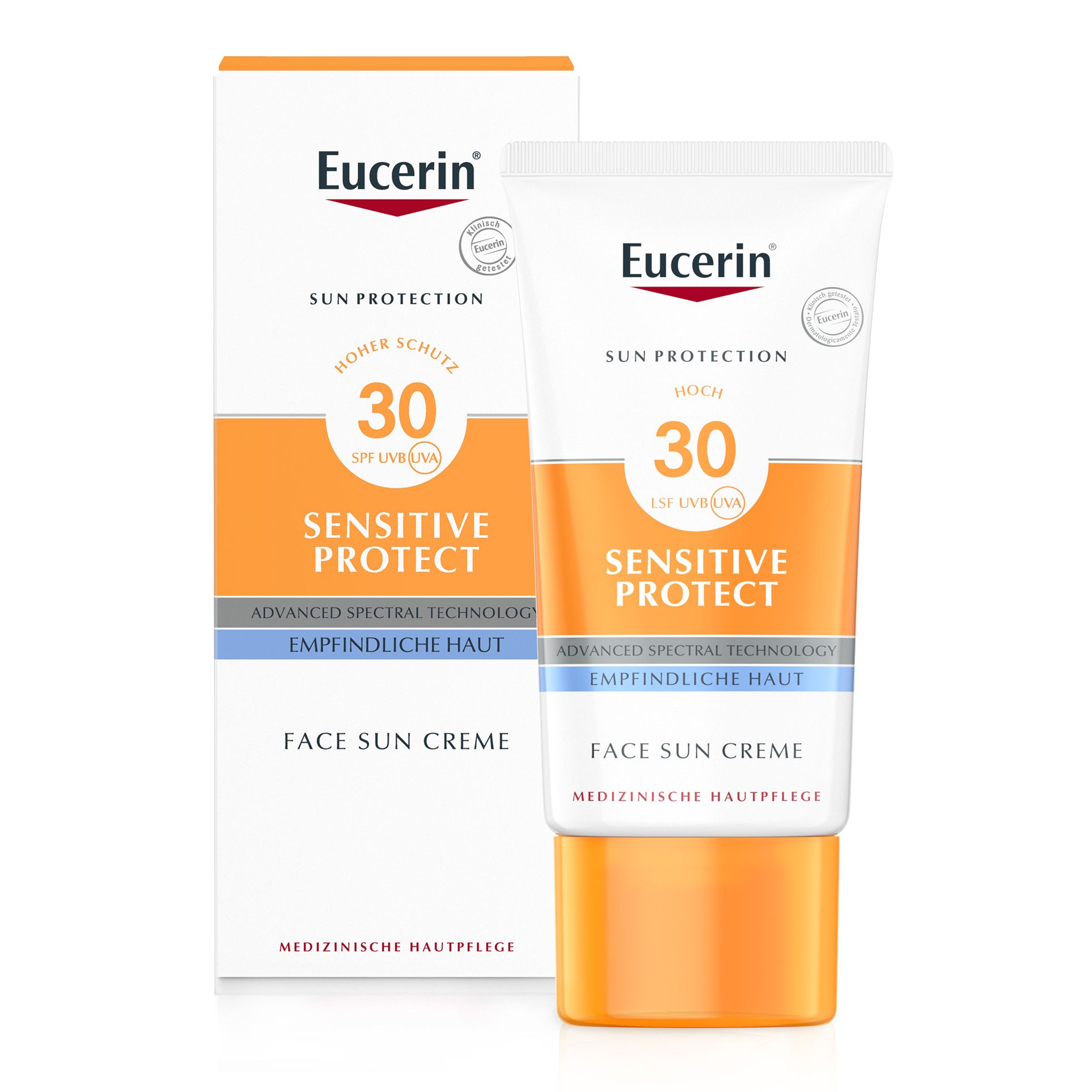 Image of Eucerin® Sun Sensitive Protect Face Creme LSF 30