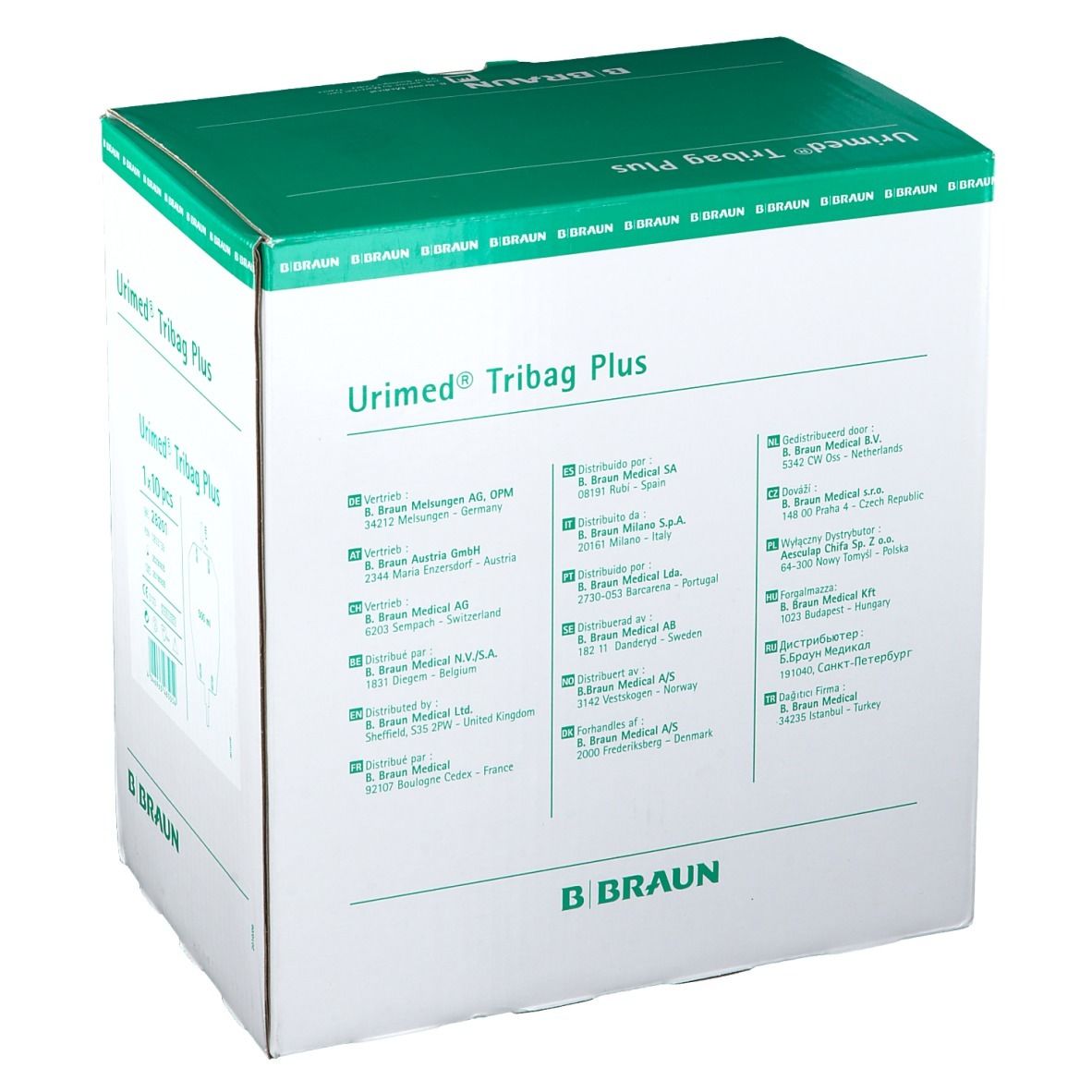 Urimed® Tribag Plus 500 ml, steril, 2 cm Schlauch
