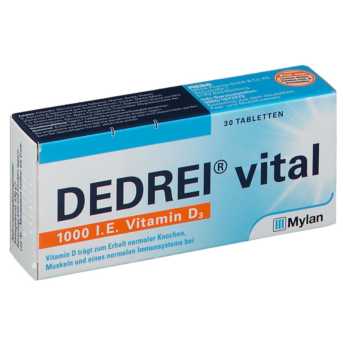 Image of DEDREI® vital Tabletten