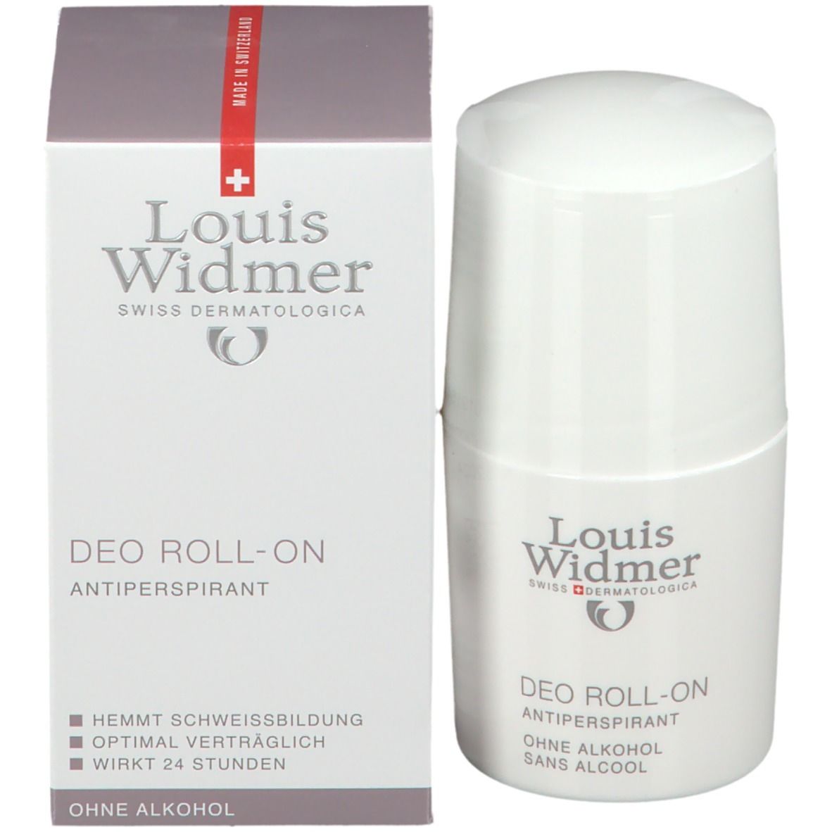 Louis Widmer Deodorant Roll On Antiperspirant aluminum free