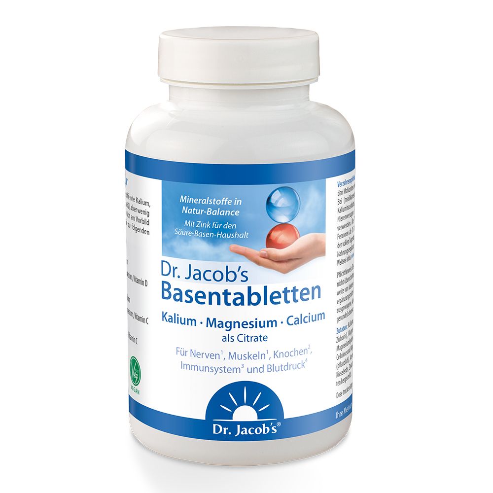 Image of Dr. Jacob's Basentabletten Mineralstoffe Basen-Citrate