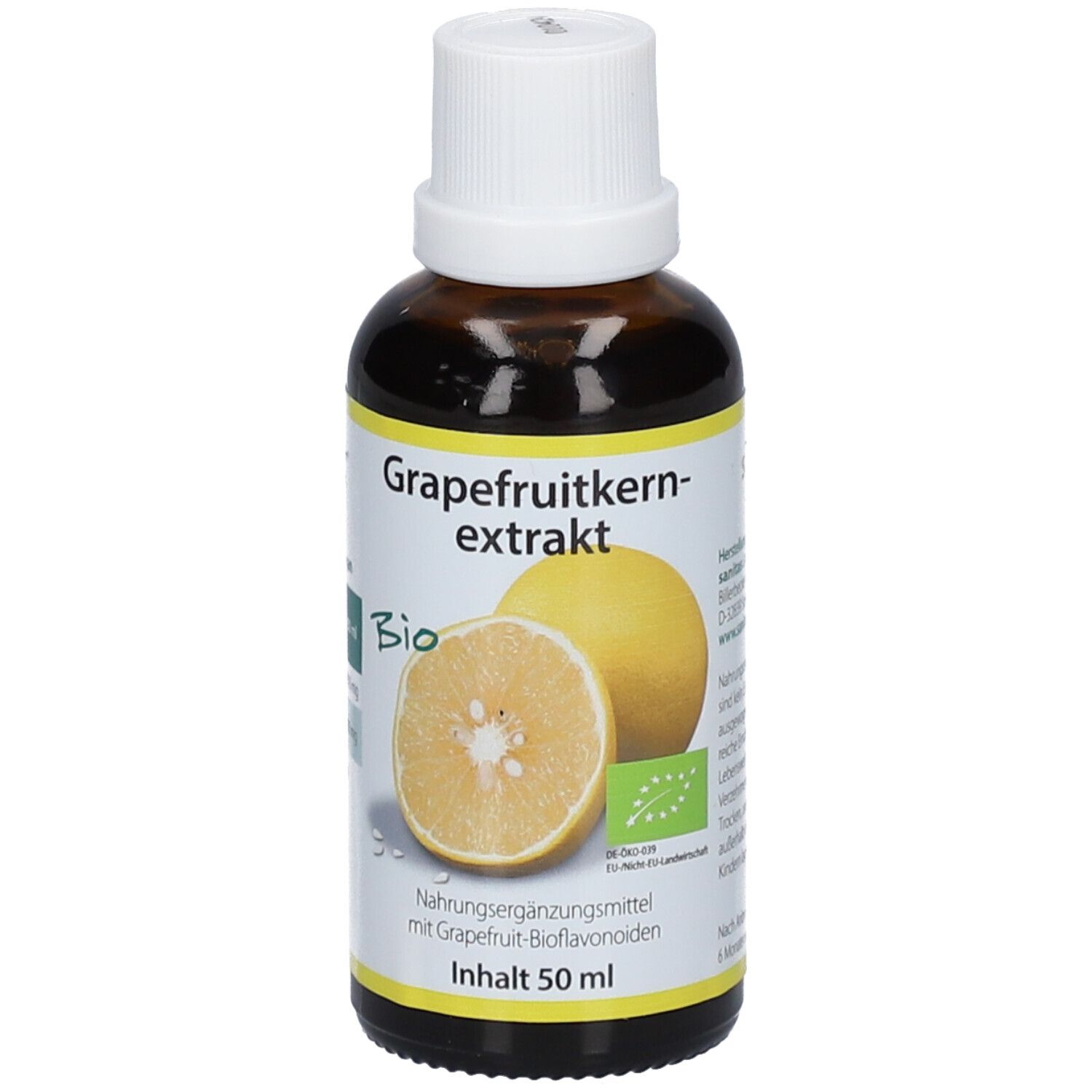 Extrait de pépins de pamplemousse avec une solution de vitamine C